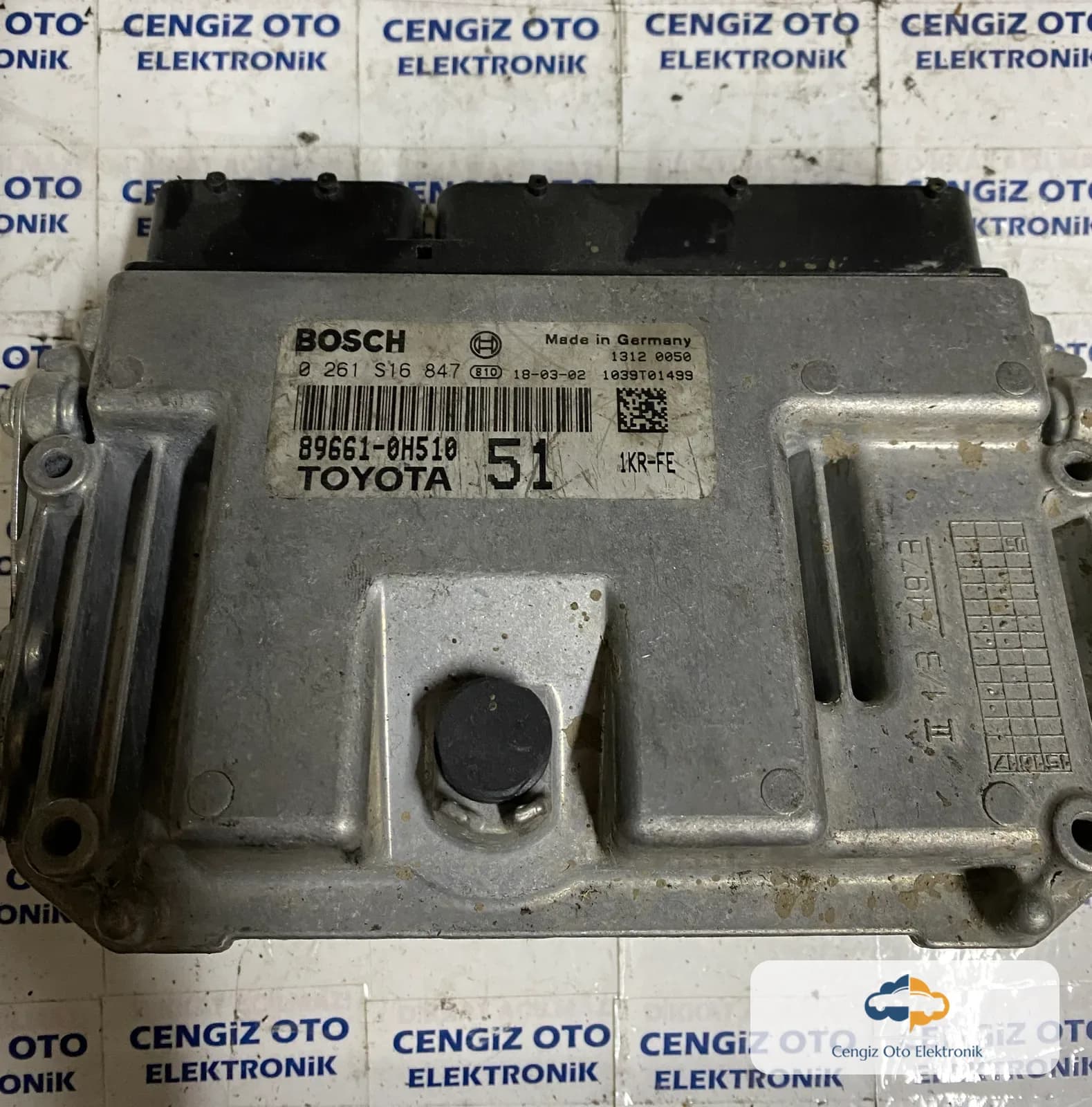 Toyota Motor Beyini - 0261S16847 - 89661-0H510