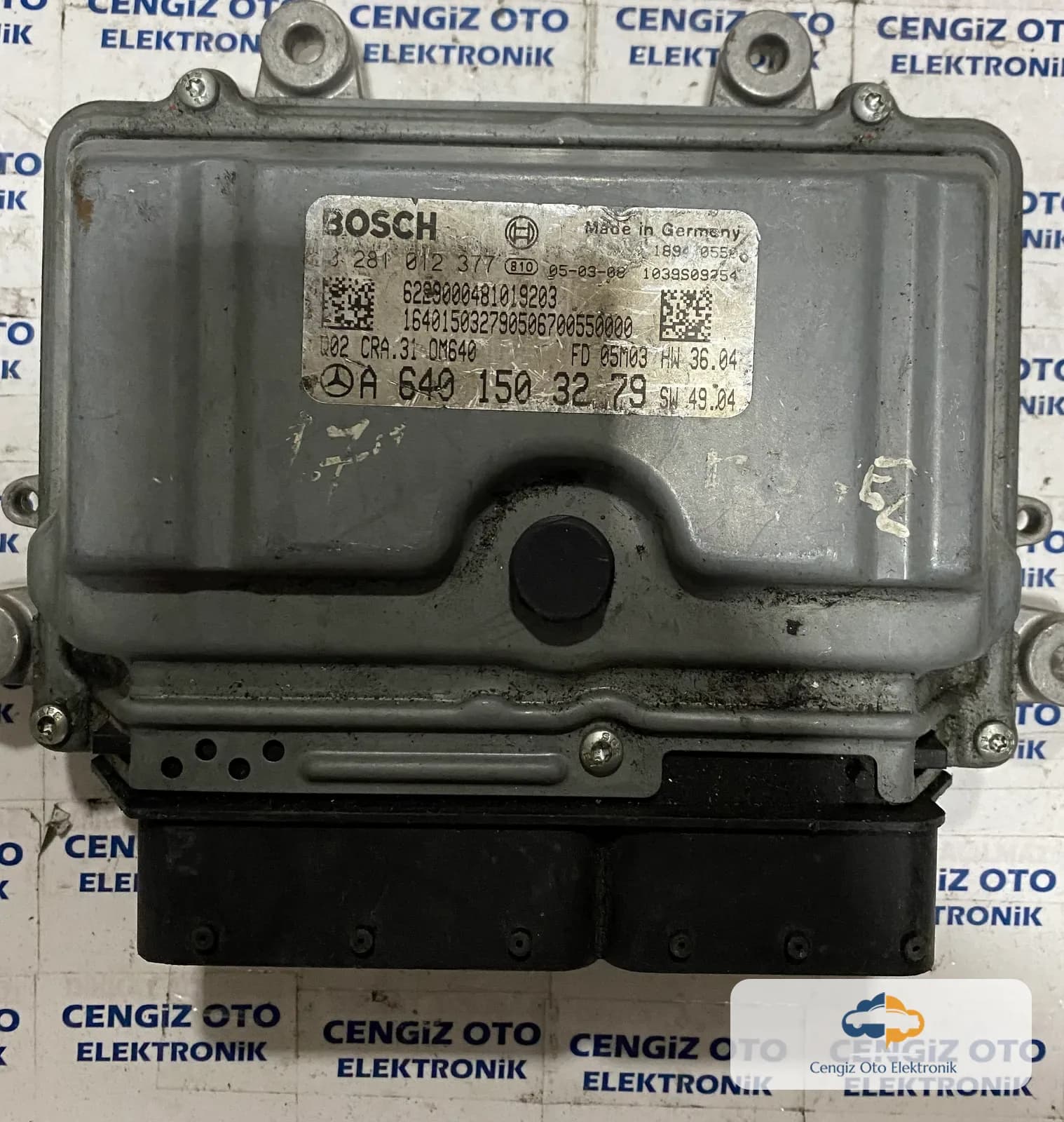 Mercedes Motor Beyini - 0281012377 - A6401503279