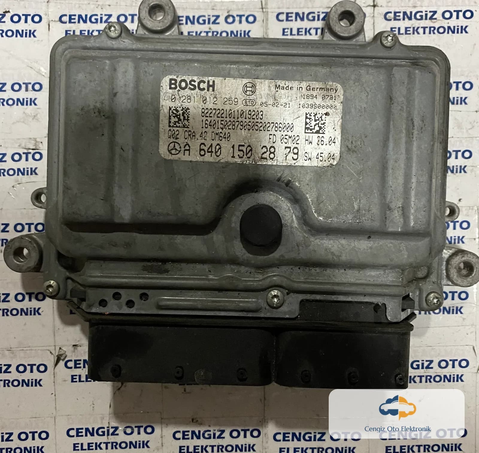Mercedes Motor Beyini - 0281012259 - A6401502879