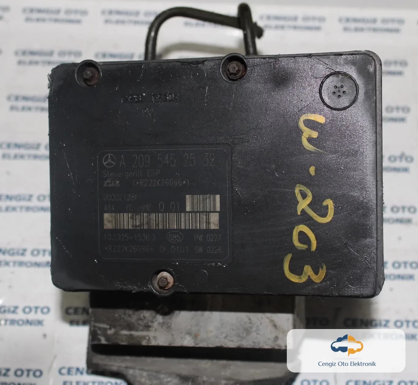Mercedes C Sınıfı ABS Beyini - A2095452532 - A 209 545 25 32 - 10092515363 - 10.0925-1536.3