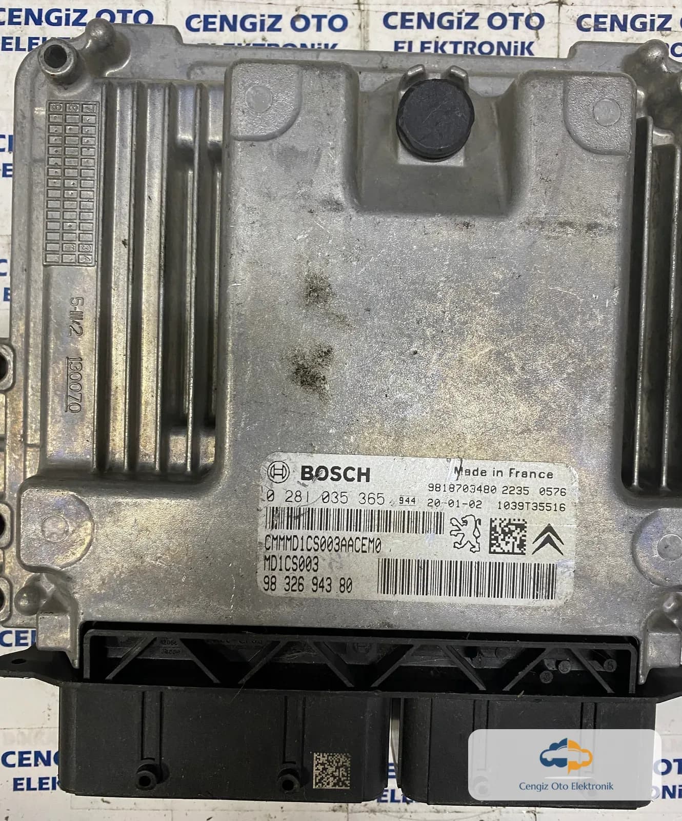 Peugeot 3008 5008 Motor Beyini - 0281035365