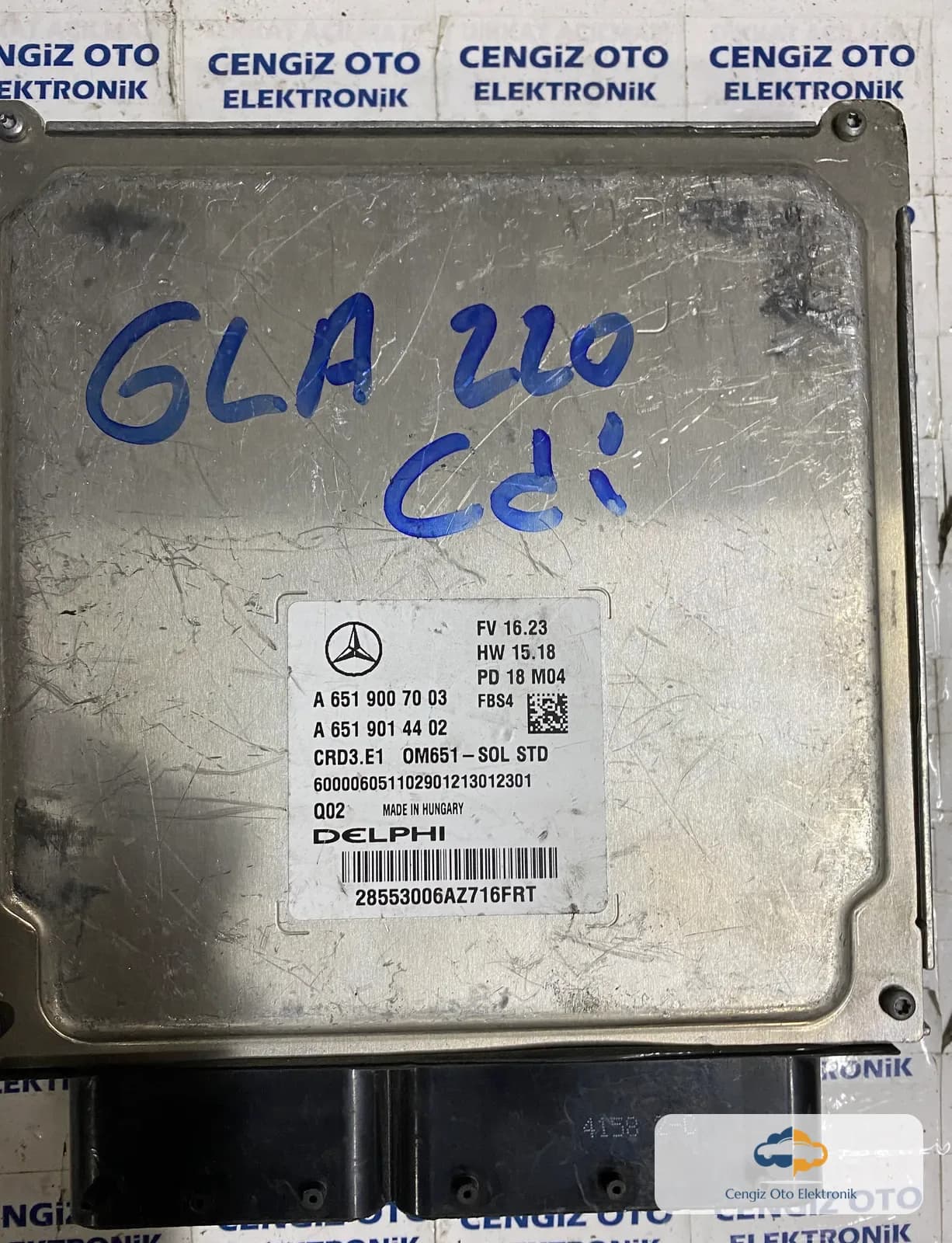 Mercedes Motor Beyini - A6519007003 - A 651 900 70 03 - A6519014402 - A 651 901 44 02