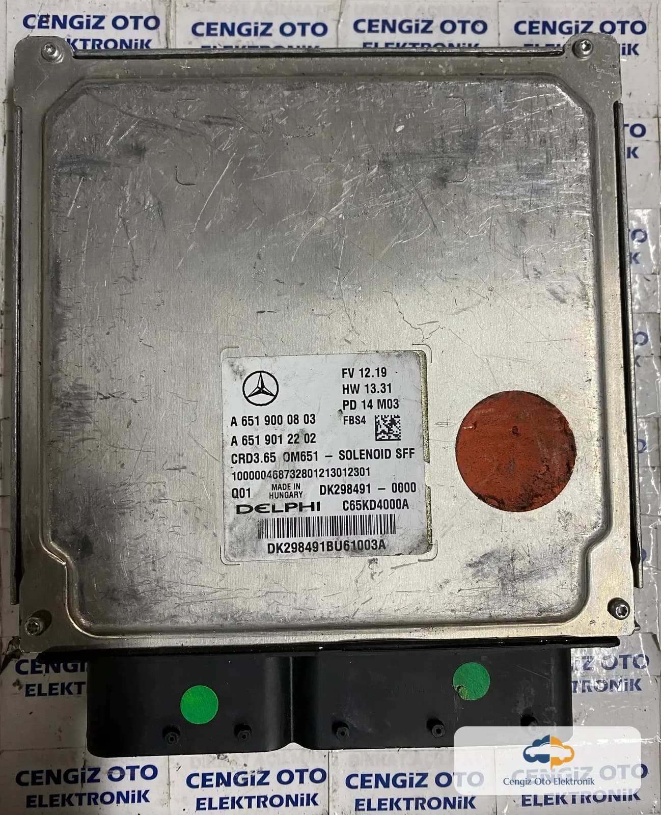 Mercedes Motor Beyini - A6519000803 - A 651 900 08 03 - A6519012201 - A 651 901 22 02