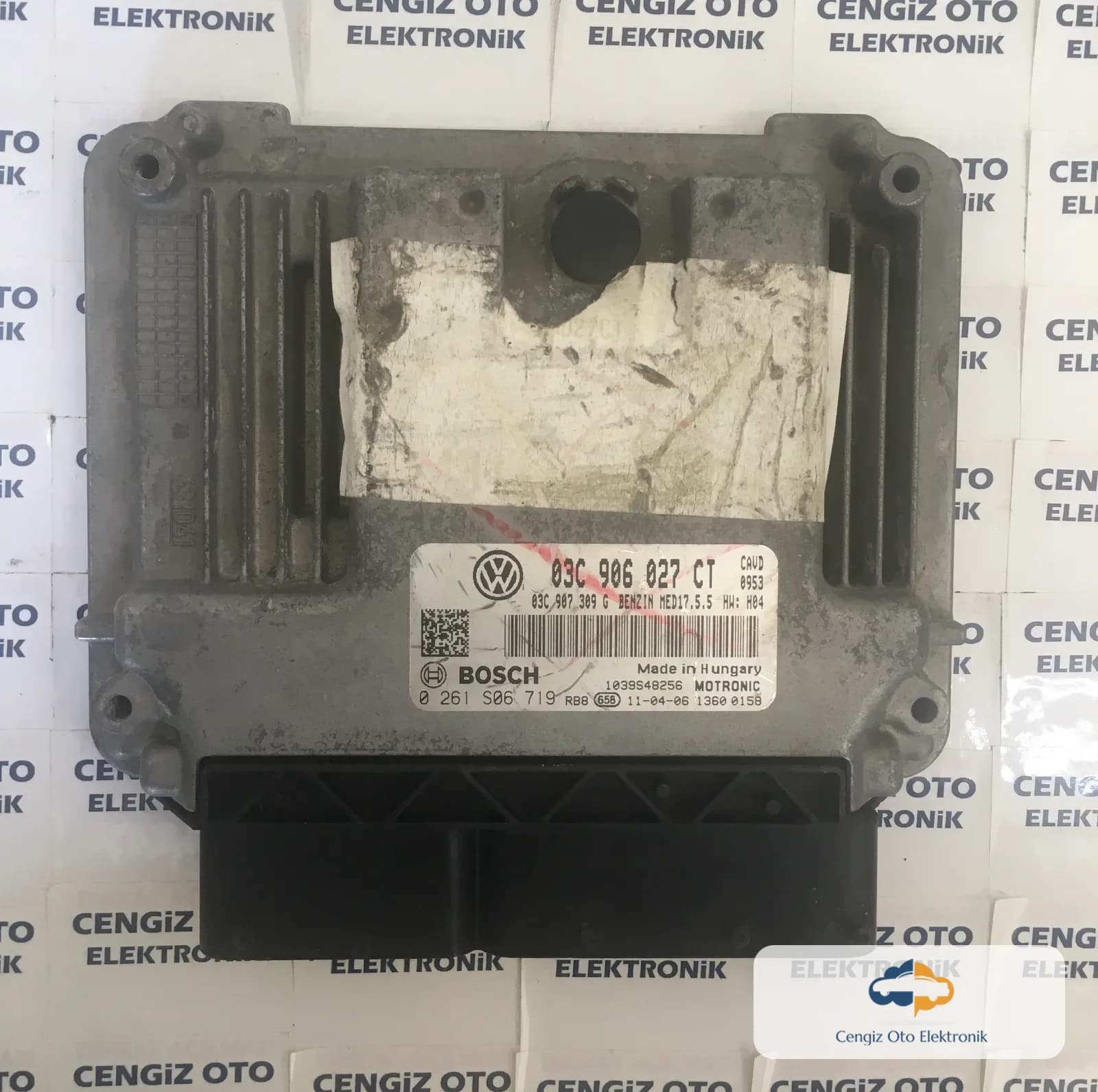 Volkswagen Motor Beyini - 03C906027CT - 0261S06719