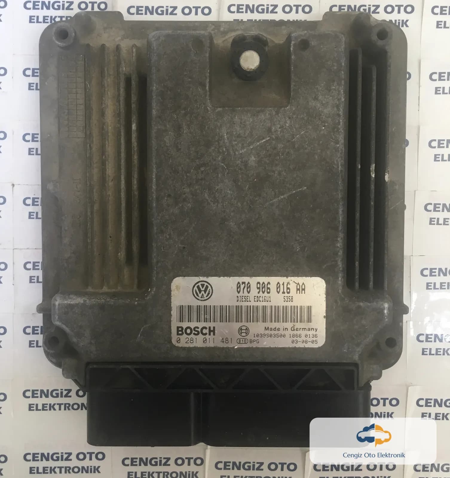 Volkswagen Touareg Motor Beyini - 070906016AA - 0281011481