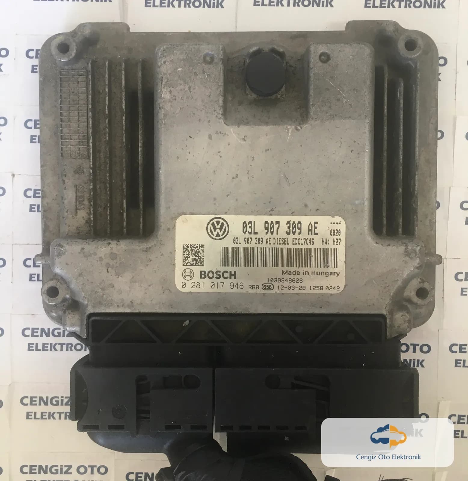Volkswagen Motor Beyini - 03L907309AE - 0281017946
