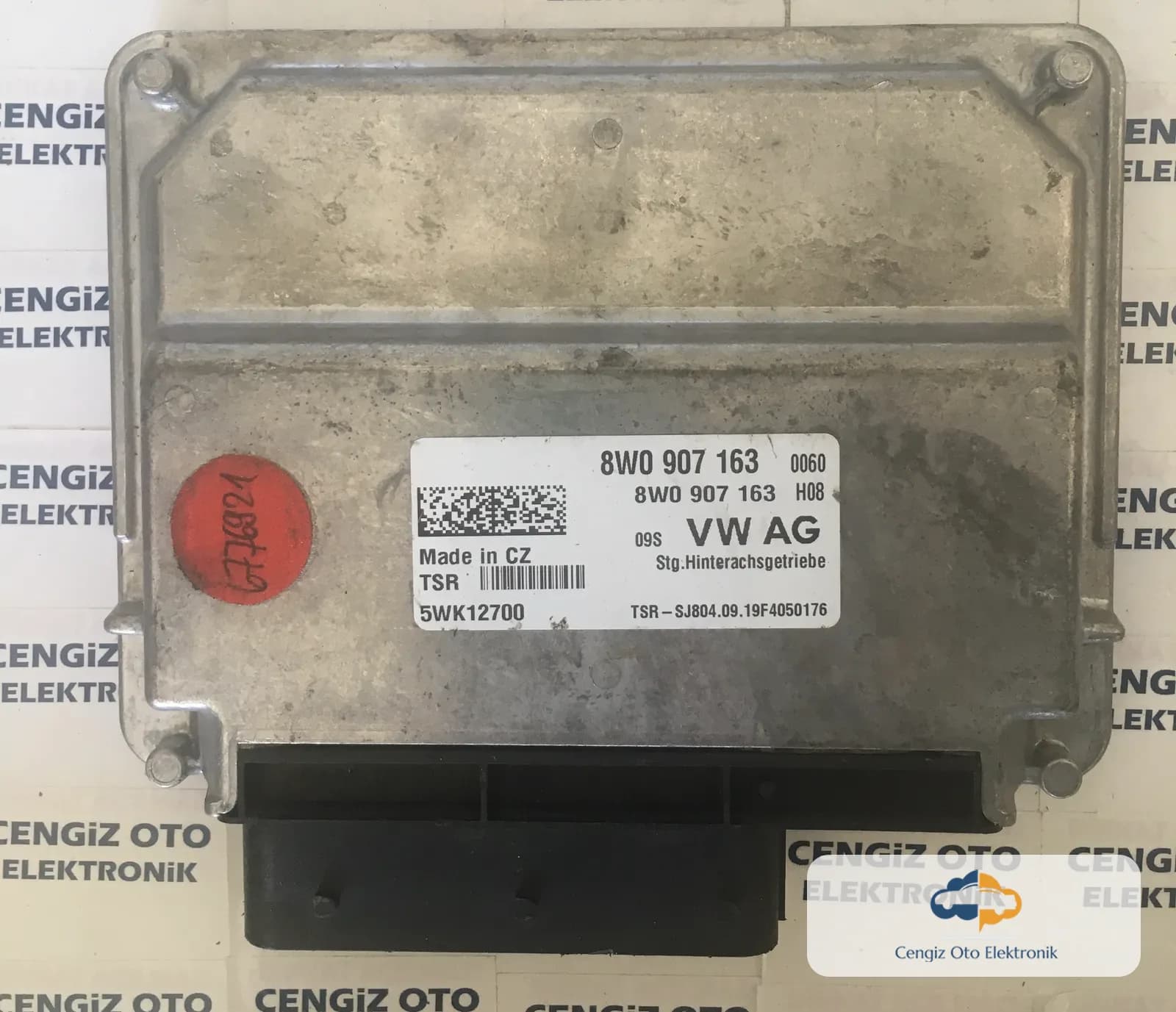 Audi Kontrol Modülü - 8W0907163 - 5WK12700