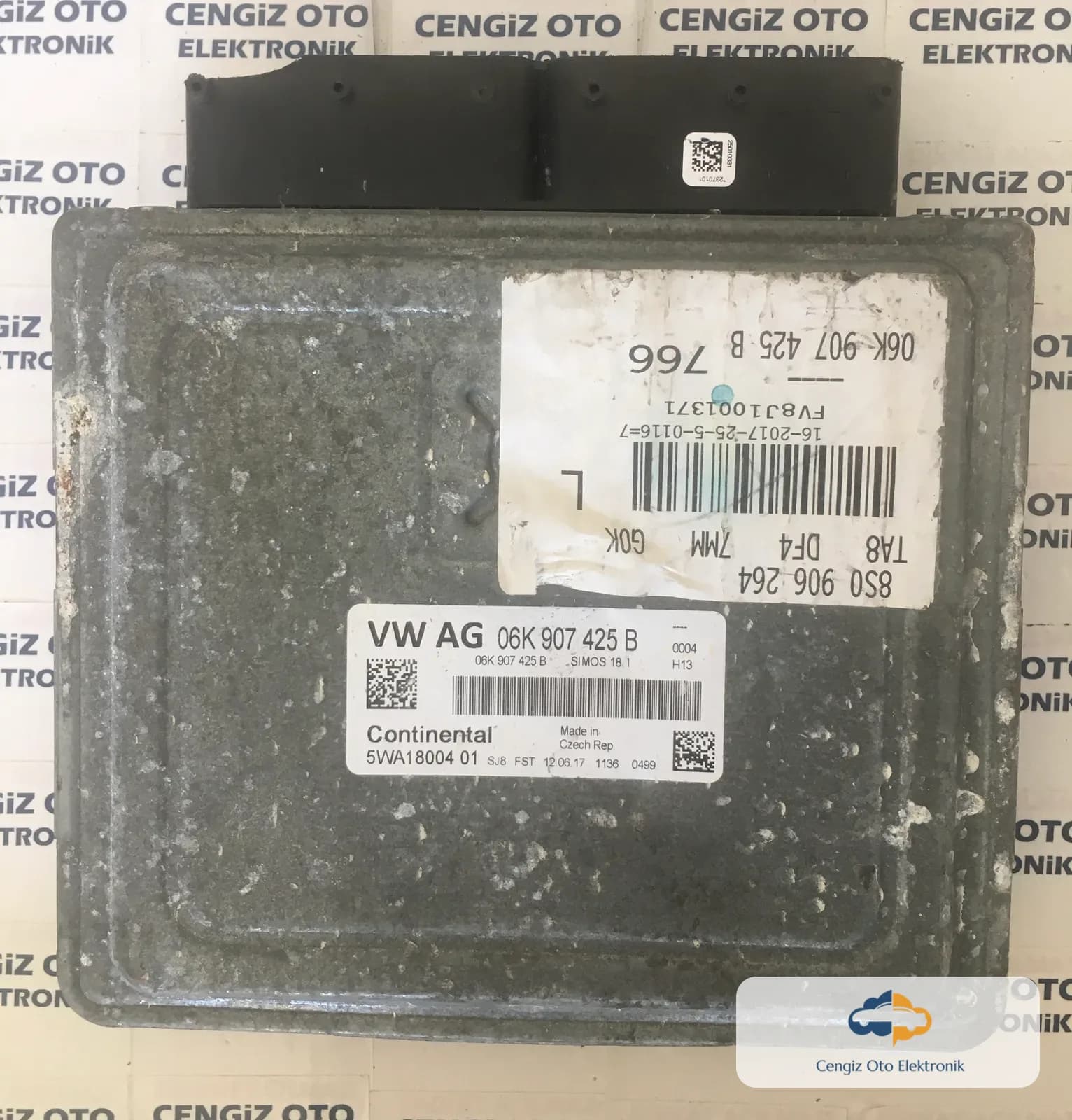 Volkswagen Motor Beyini - 06K907425 - 5WA1800401