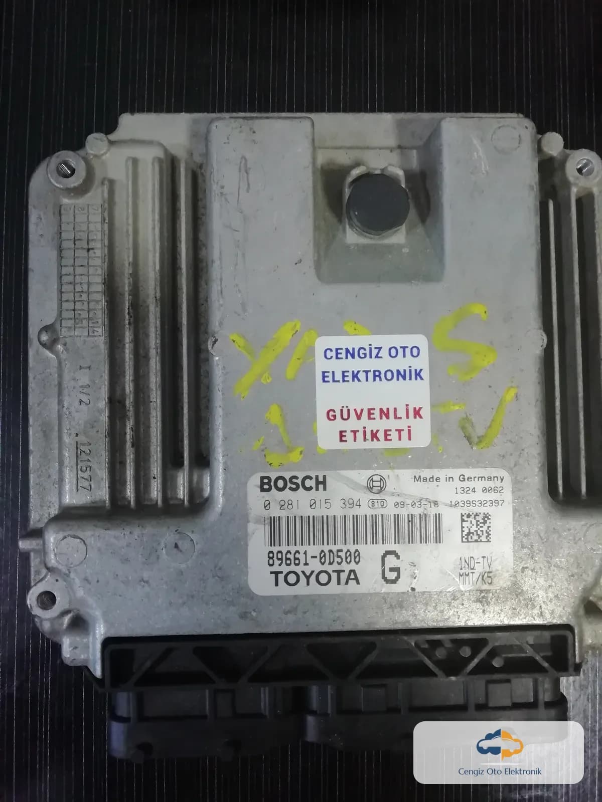 Toyota Motor Beyini - 0281015394 - 89661 - 0D500