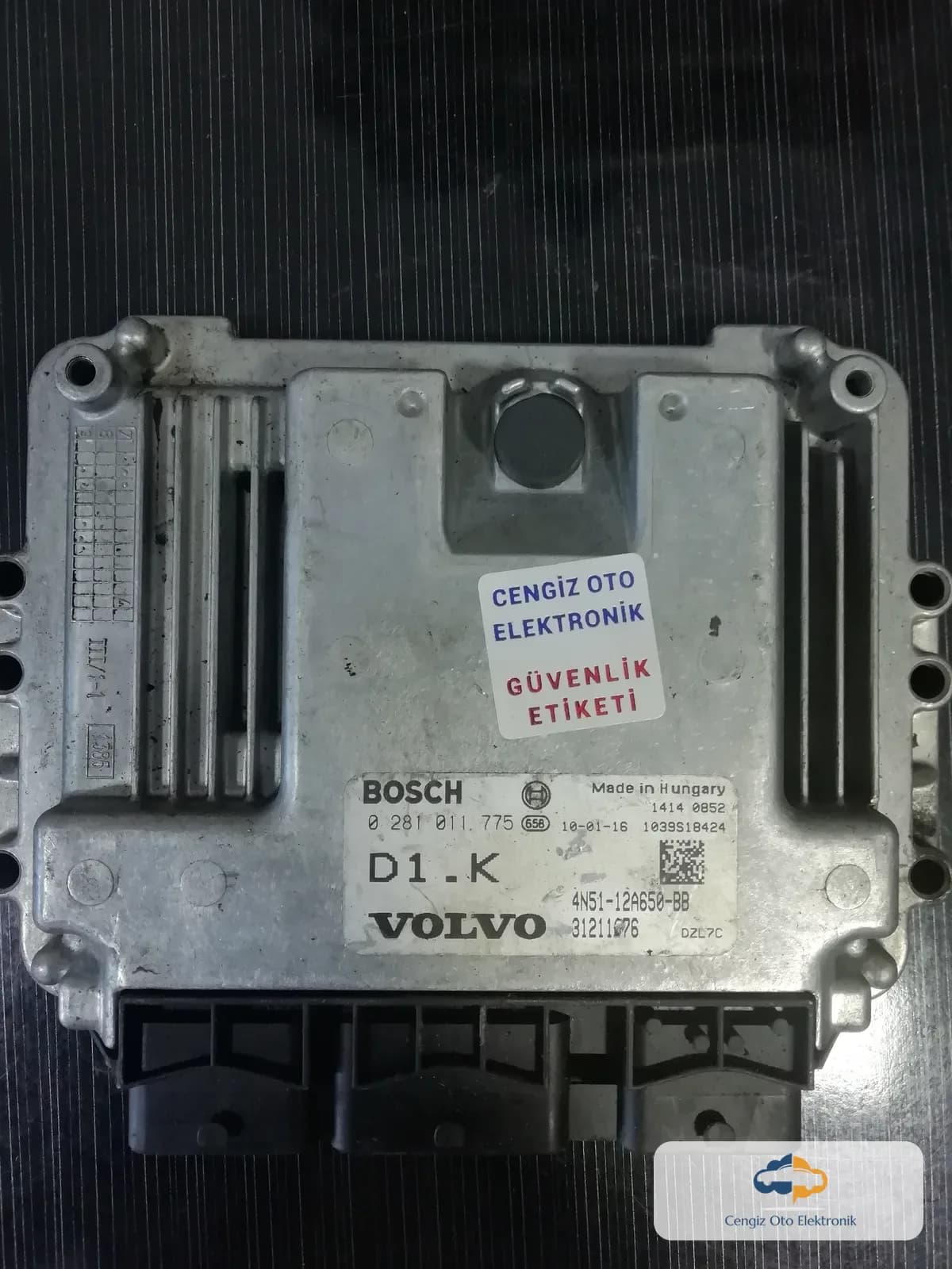 Volvo S40 Motor Beyini - 0281011775 - 4N51 - 12A650 - BB