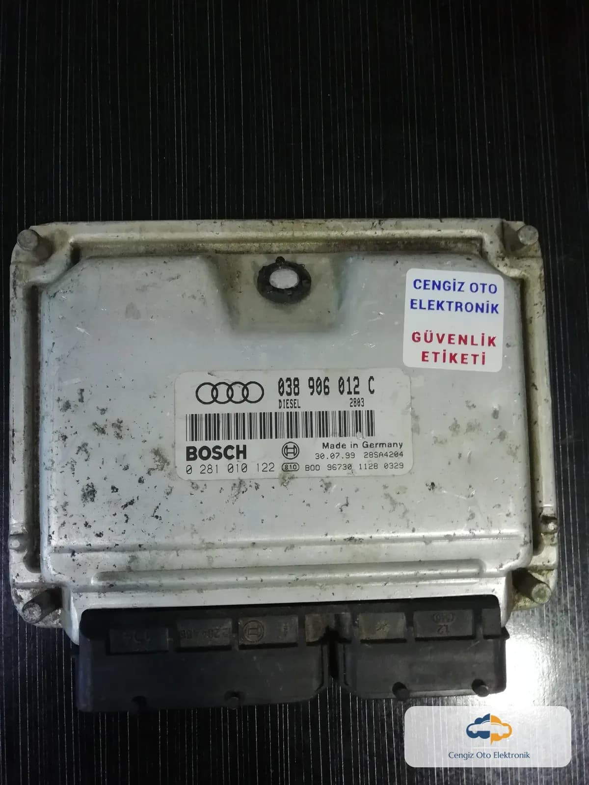 Audi A3 1.9 Motor Beyini - 0281010122 - 038906012C