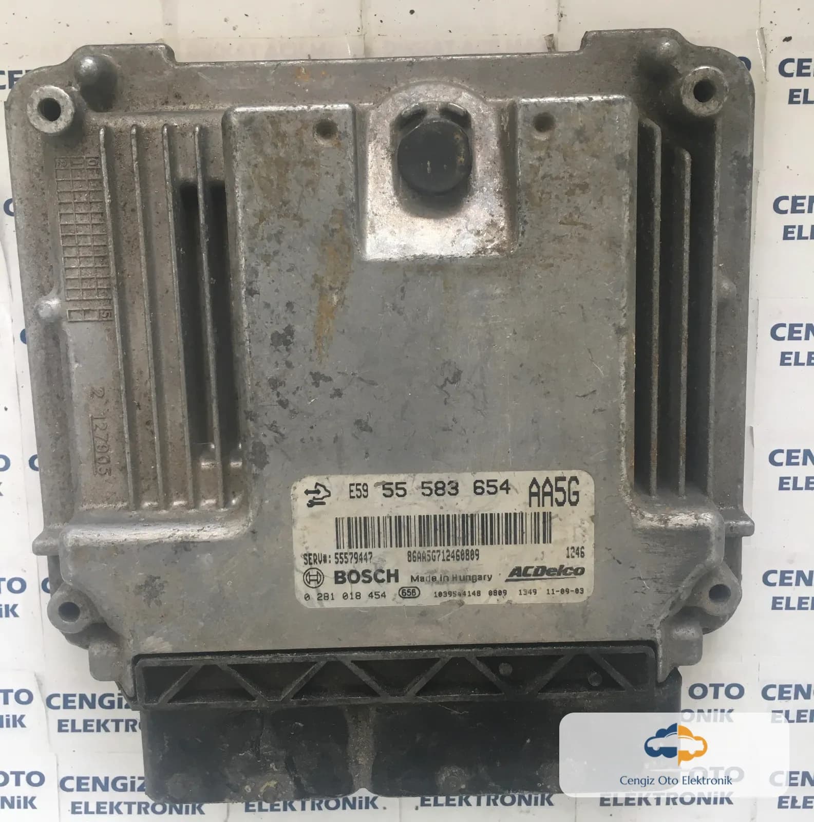 Opel Astra Motor Beyini - 0281018454 - 0 281 018 454 - 55583654 - 55 583 654