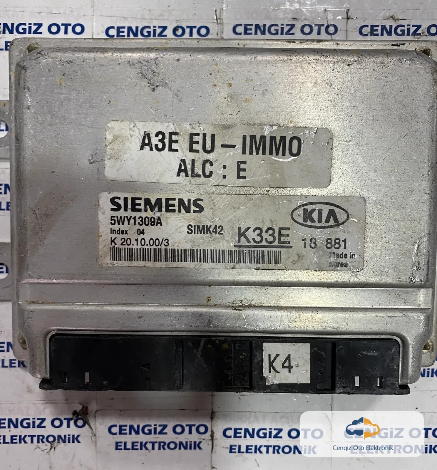 Kia Rio Motor Beyini - 5WY1390A - A3E EU-IMMO ALC:E