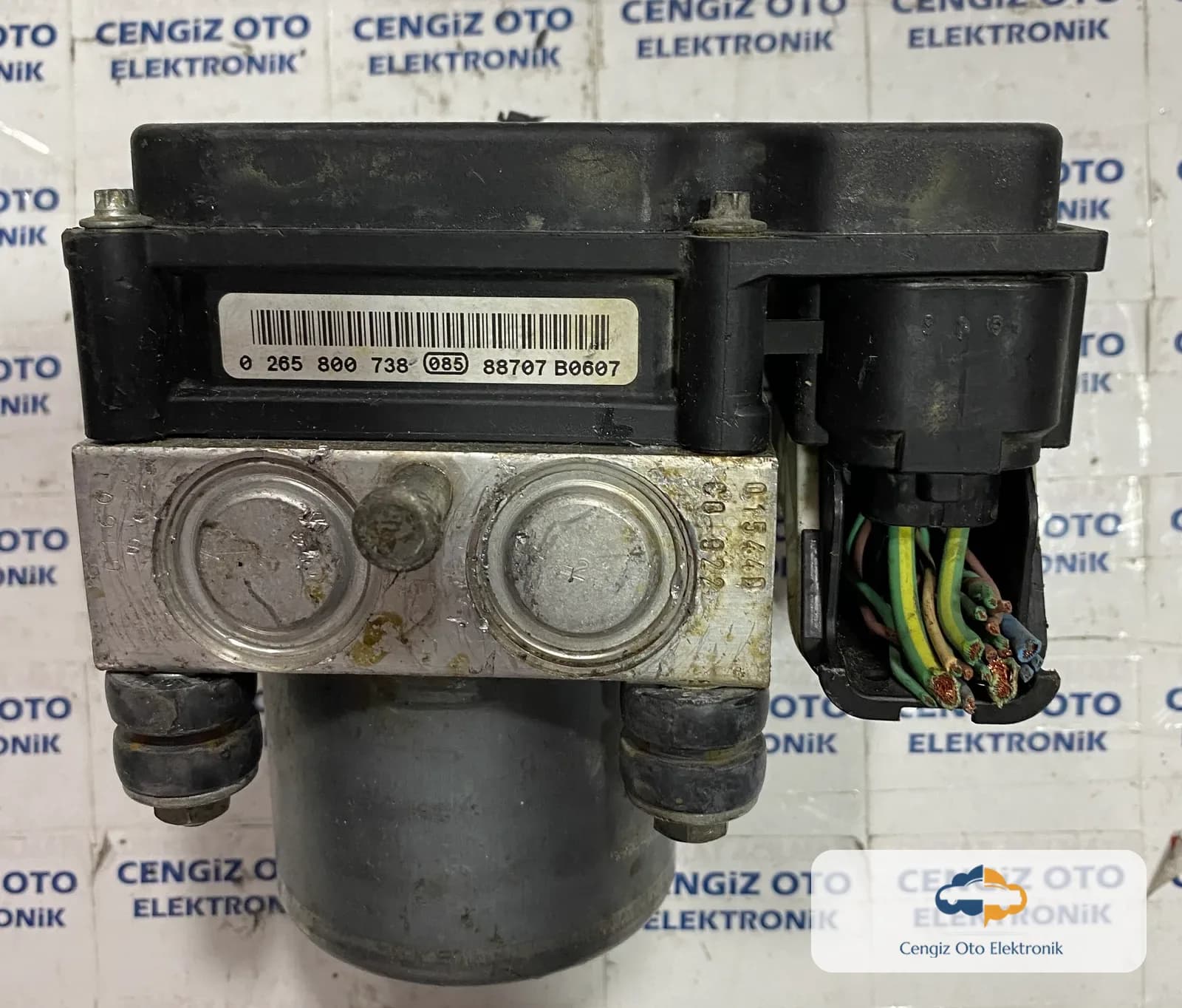 Citroen Berlingo ABS Beyini - 0 265 800 738 - 0265800738 - 88707 B0607 - 88707B0607