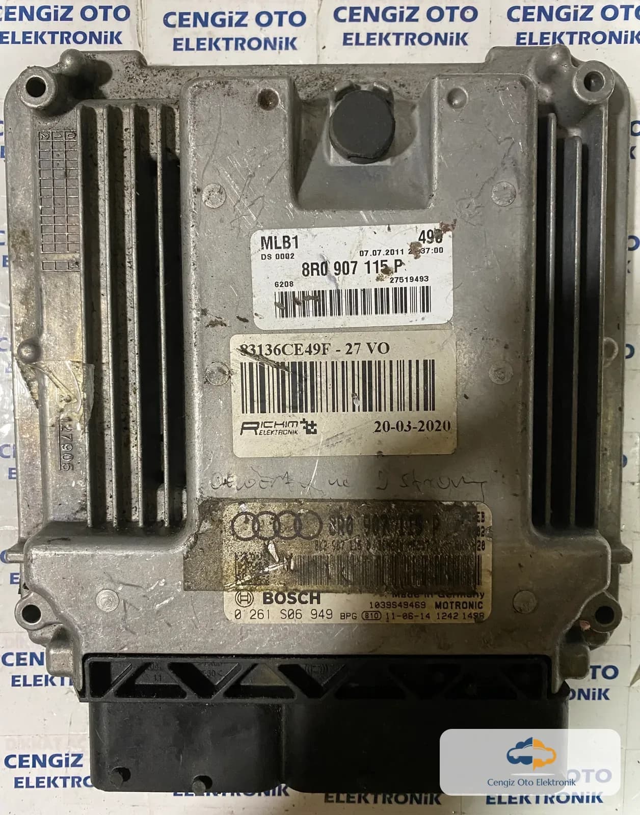 Audi Q5 Motor Beyini - 0261S06949 - 0 261 S06 949