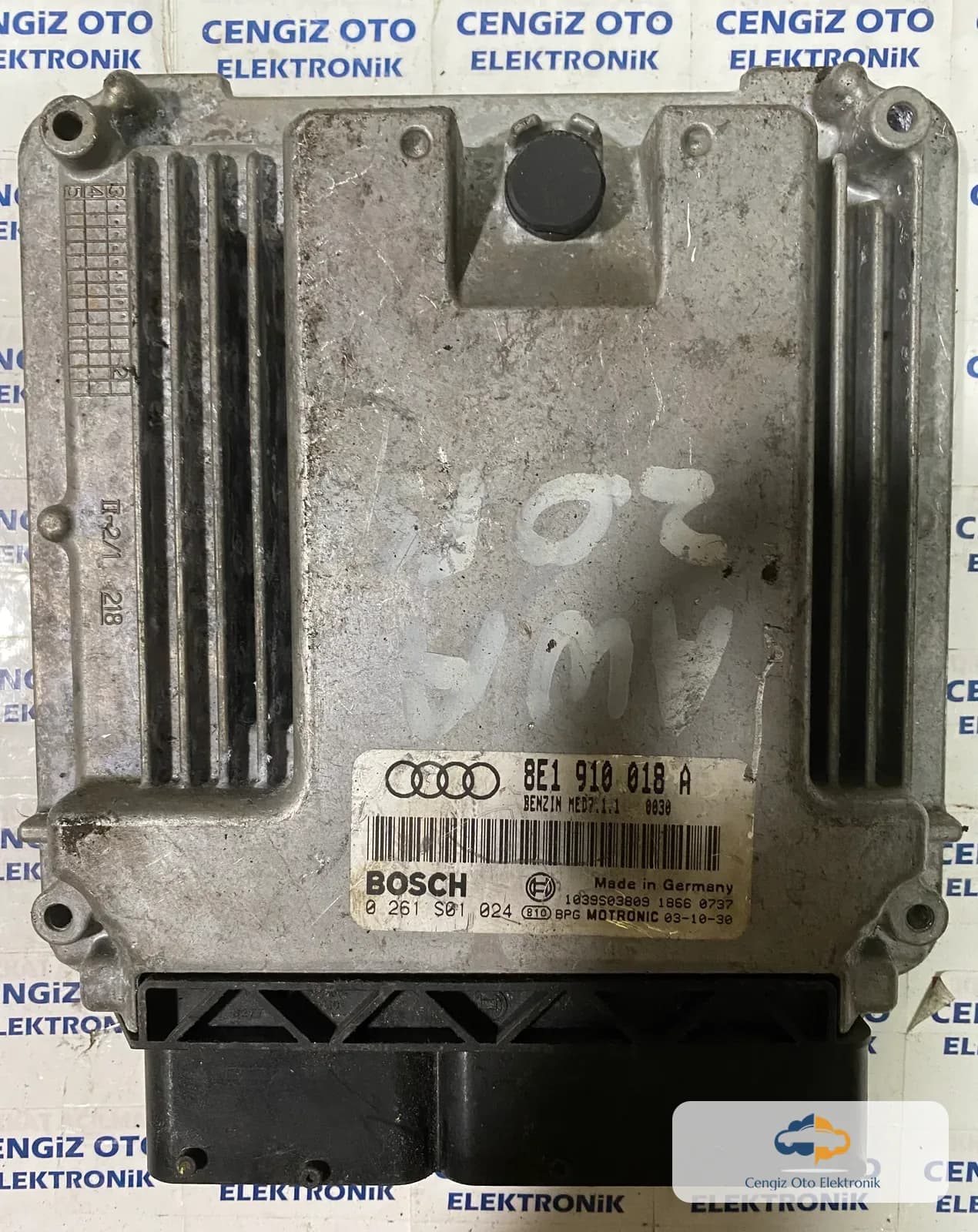 Audi A4 2.0 FSI Motor Beyini - 0261S01024 - 0 261 S01 024 - 8E1910018A - 8E1 910 018 A