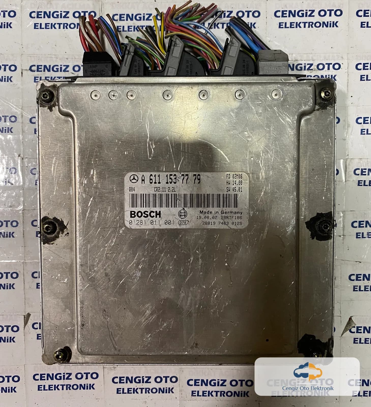 Mercedes C220 2.2 CDI Motor Beyini - A6111537779 - A 611 153 77 79 - 0281011001 - 0 281 011 001