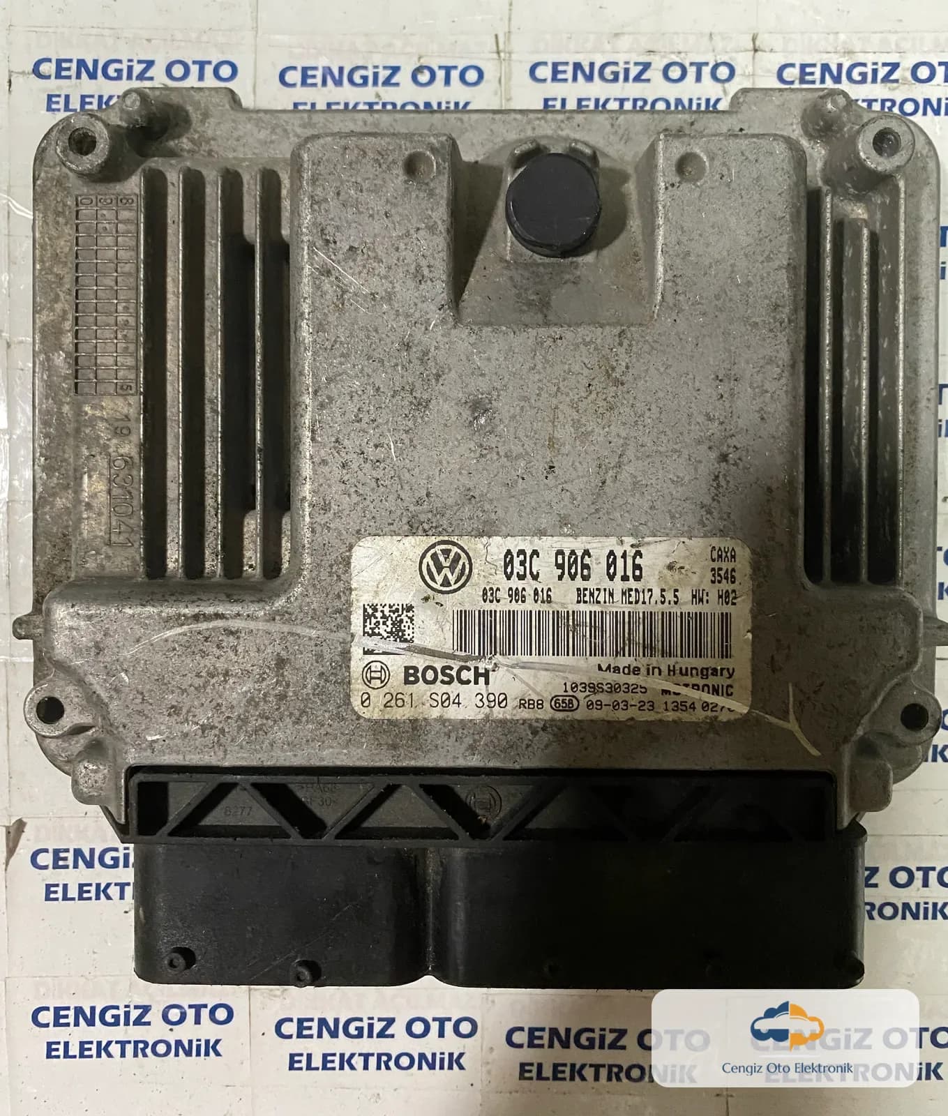 Volkswagen Golf 6 Jetta 1.4 TSI Tiguan 1.4 TSI Motor Beyini - 0261S04390 - 0 261 S04 390 - 03C906016 - 03C 906 016