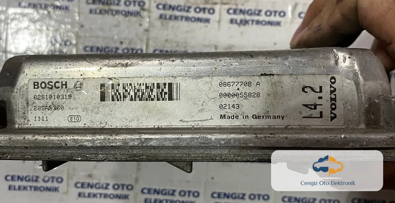 Volvo S60 V70 2.4 TD Motor Beyini - 0281010319 - 0 281 010 319