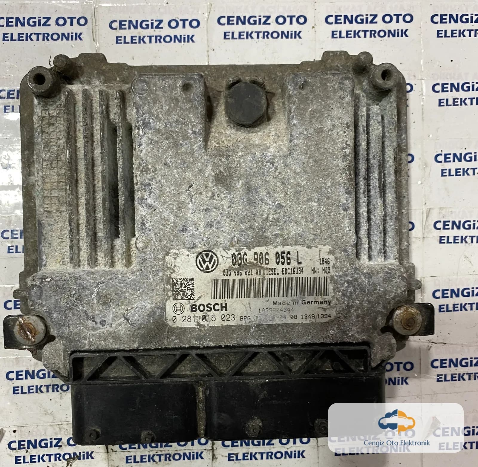 Volkswagen Passat Motor Beyini - 0281015023 - 0 281 015 023 - 03G906056L - 03G 906 056 L
