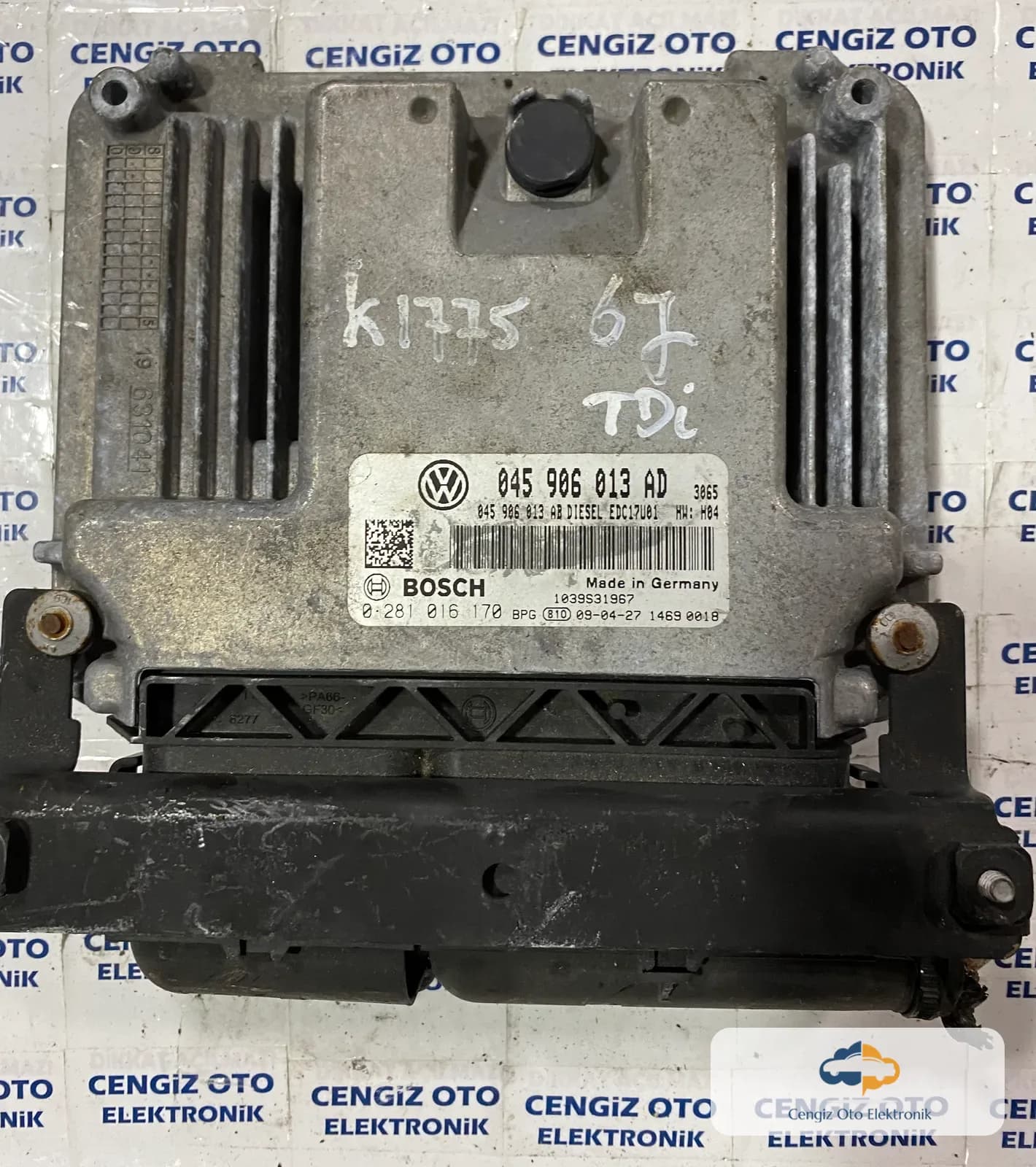 Volkswagen - Seat İbiza Motor Beyini - 0281016170 - 0 281 016 170 - 045906013AD - 045 906 013 AD