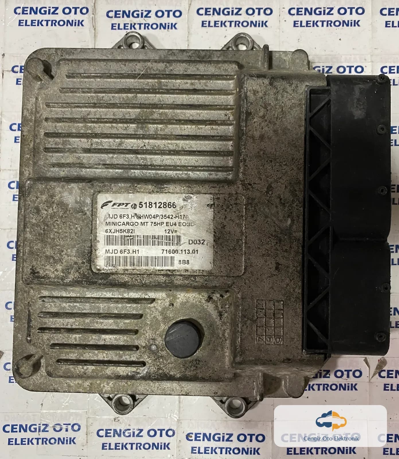 Fiat Fiorino 1.3 CDI Motor Beyini - 51812866 - MJD 6F3.H1
