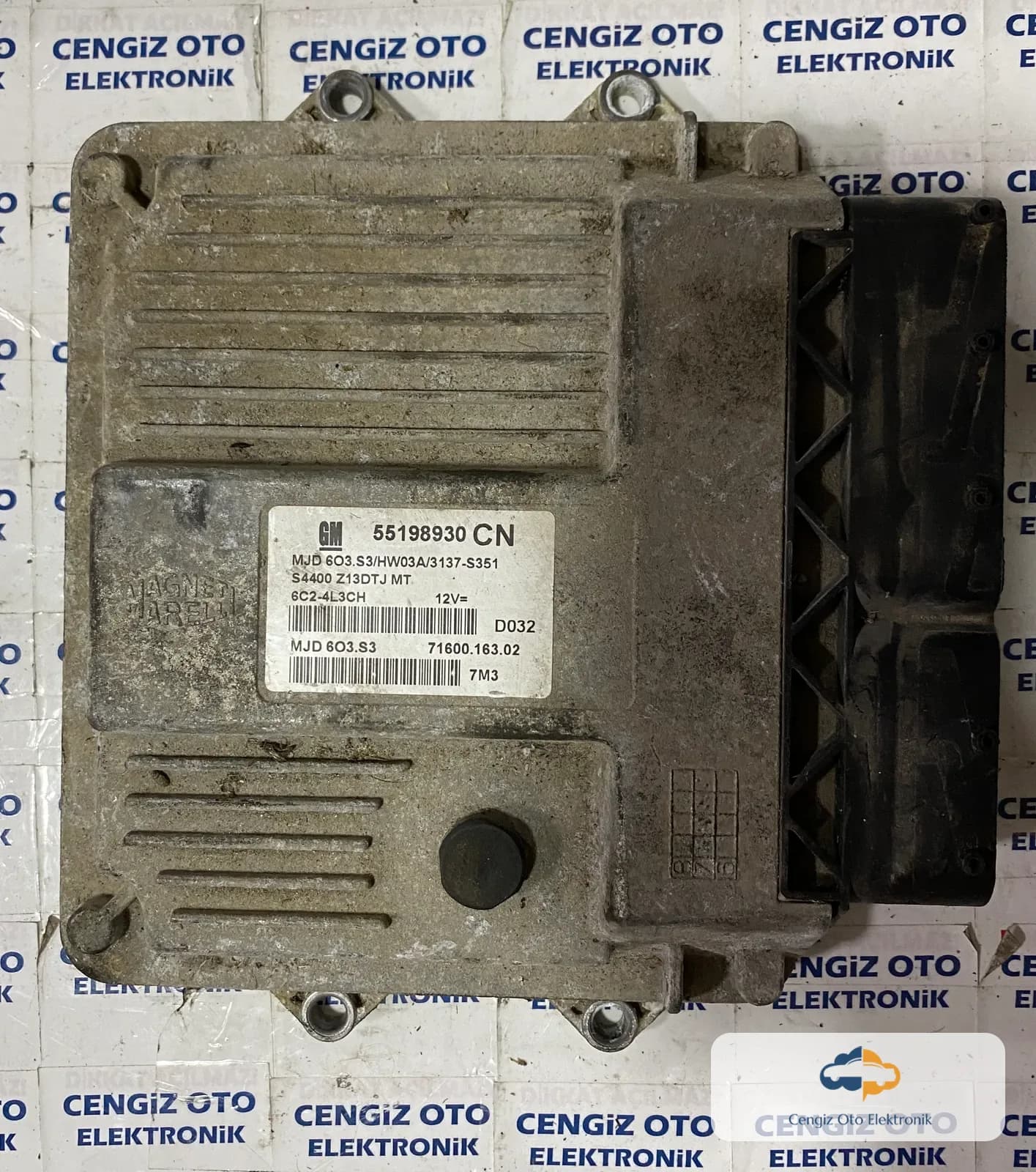Opel Corsa 1.3 Motor Beyini - 55198930 - MJD 6O3.S3