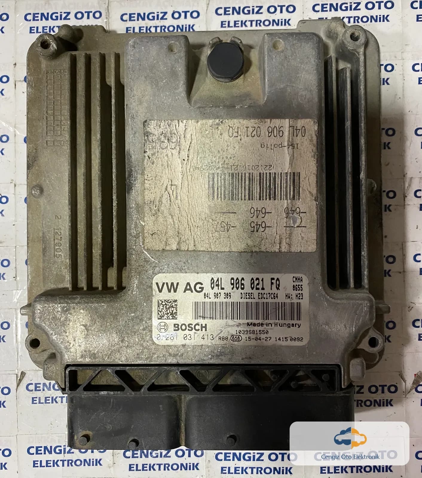 Audi A6 Motor Beyini - 0 281 031 413 - 0281031413 - 04L 906 021 FQ - 04L906021FQ