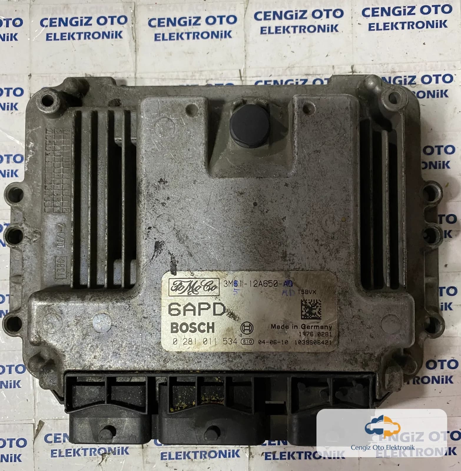 Mazda 3 1.6 TDCI Motor Beyini - 0 281 011 534 - 0281011534
