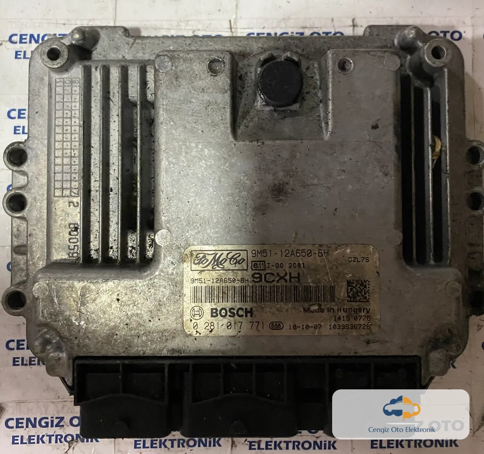 Ford Focus 1.6 DCI Motor Beyini - 0 281 017 771 - 0281017771