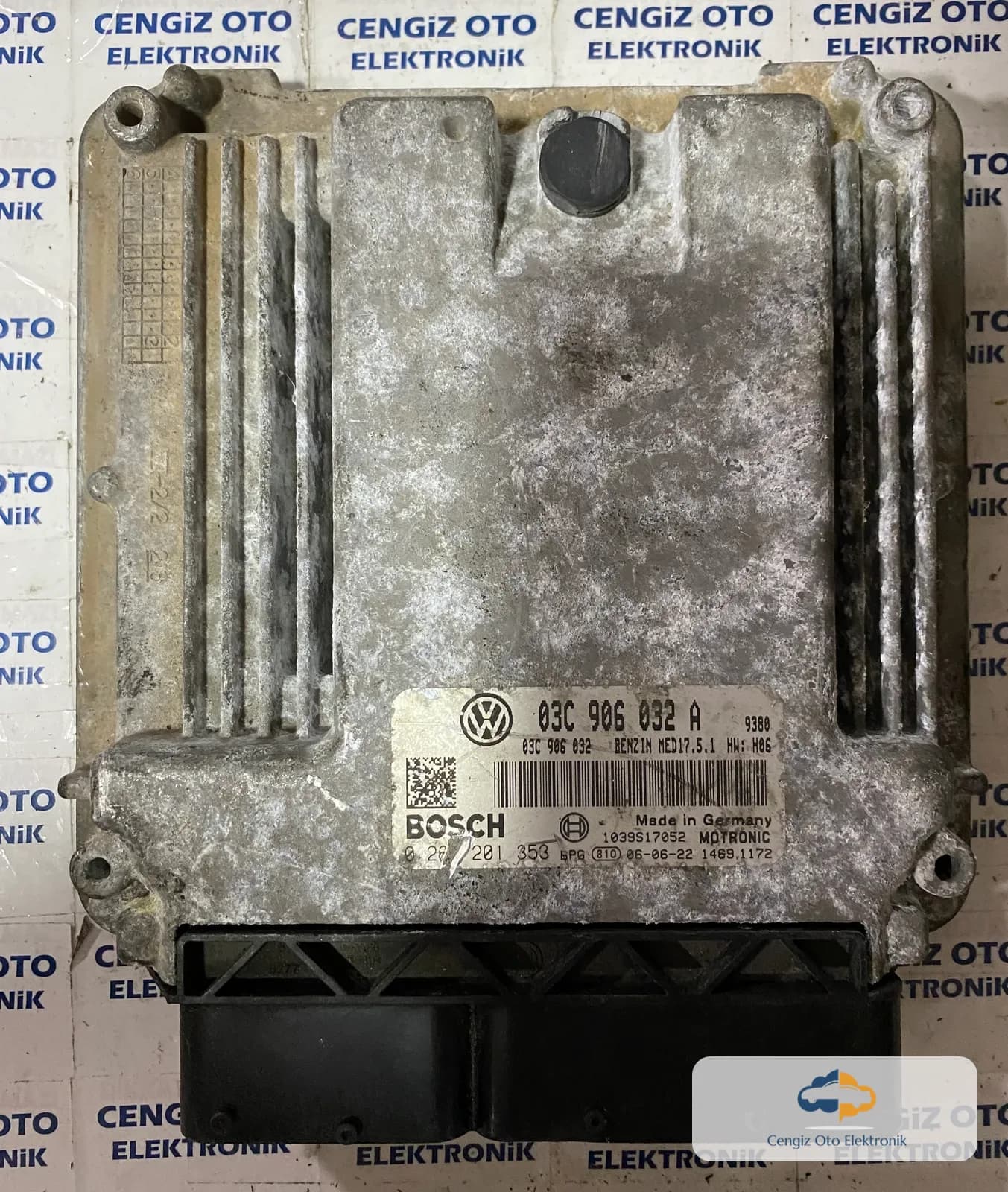 Volkswagen Polo 1.4 TSİ Motor Beyini - 03C906032A - 03C 906 032 A - 0261201353 - 0 261 201 353