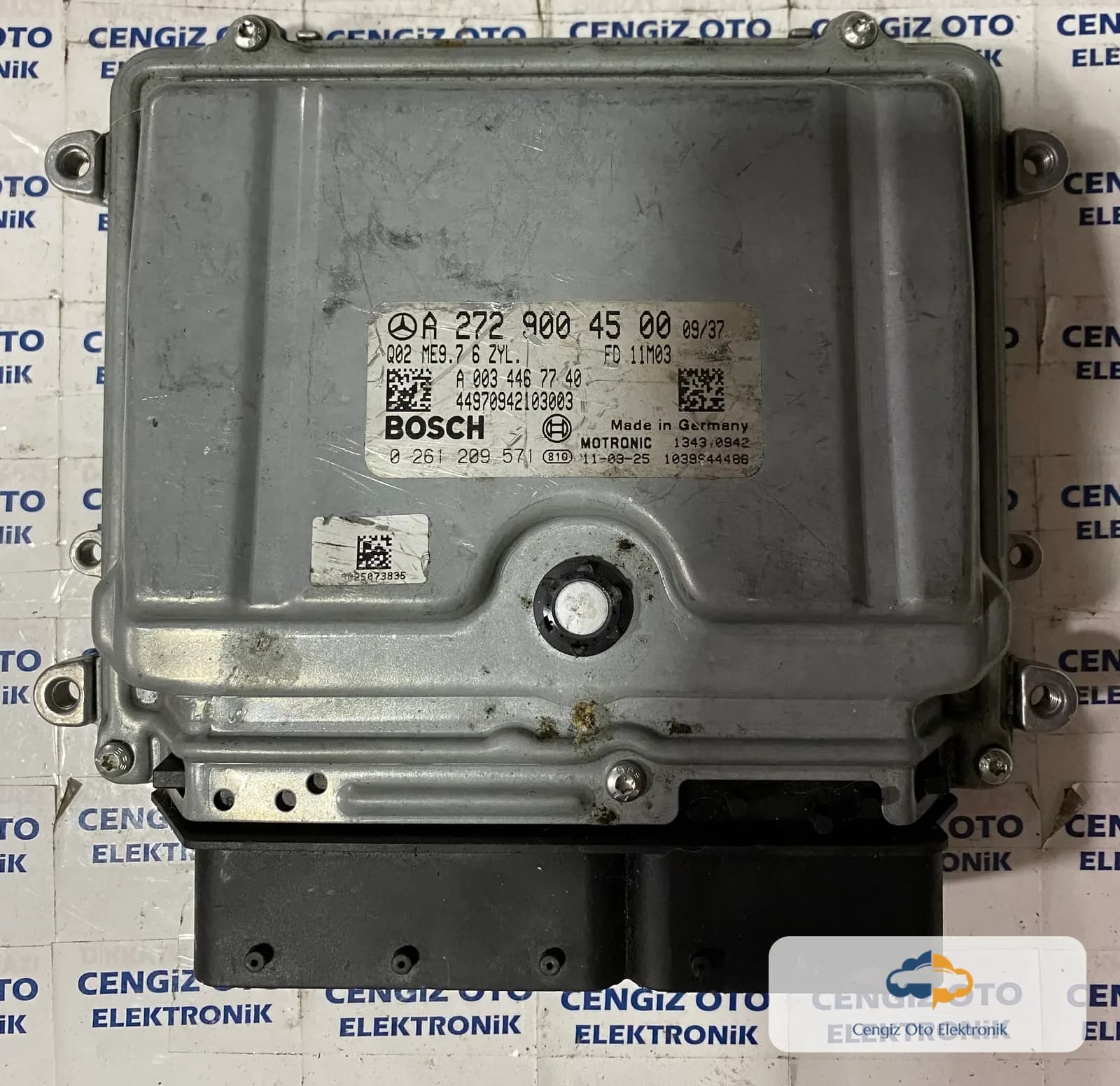 Mercedes Motor Beyini - 0 261 209 571 - 0261209571 - A 272 900 45 00 - A2729004500