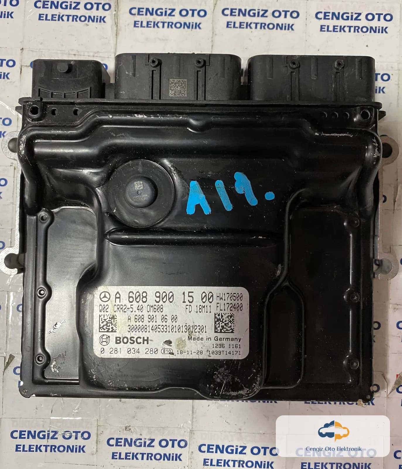 Mercedes Motor Beyini - 0 281 034 280 - 0281034280 - A 608 900 15 00