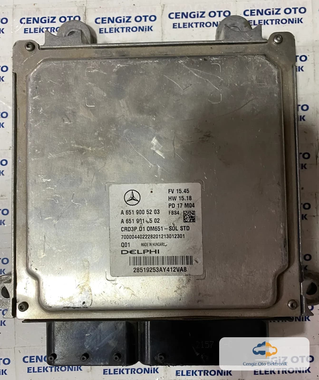 Mercedes Motor Beyini - A6519005203 - A651 900 52 03