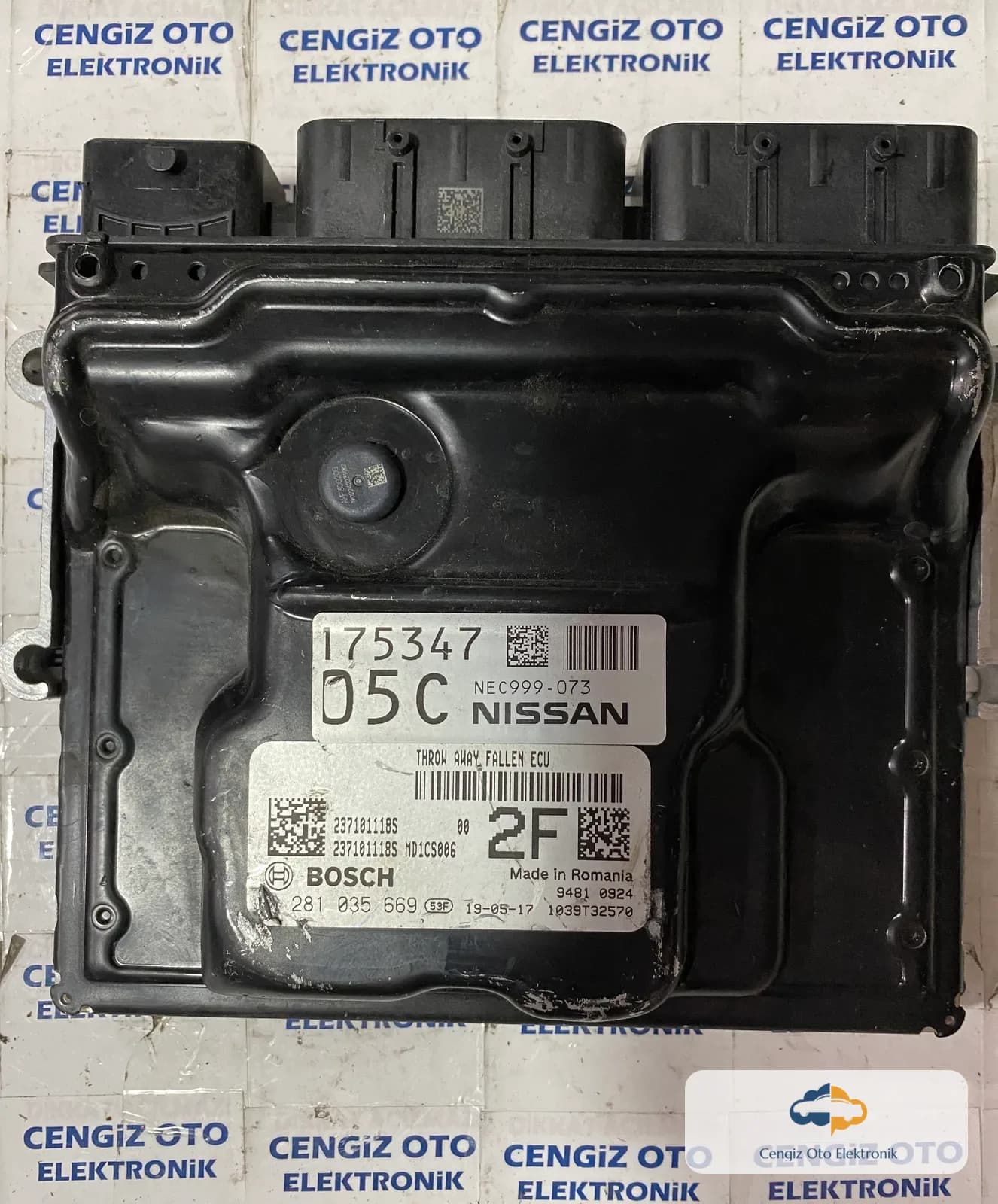 Dacia Duster - Nissan Qashqai Motor Beyin - 0 281 035 669 - 0281035669
