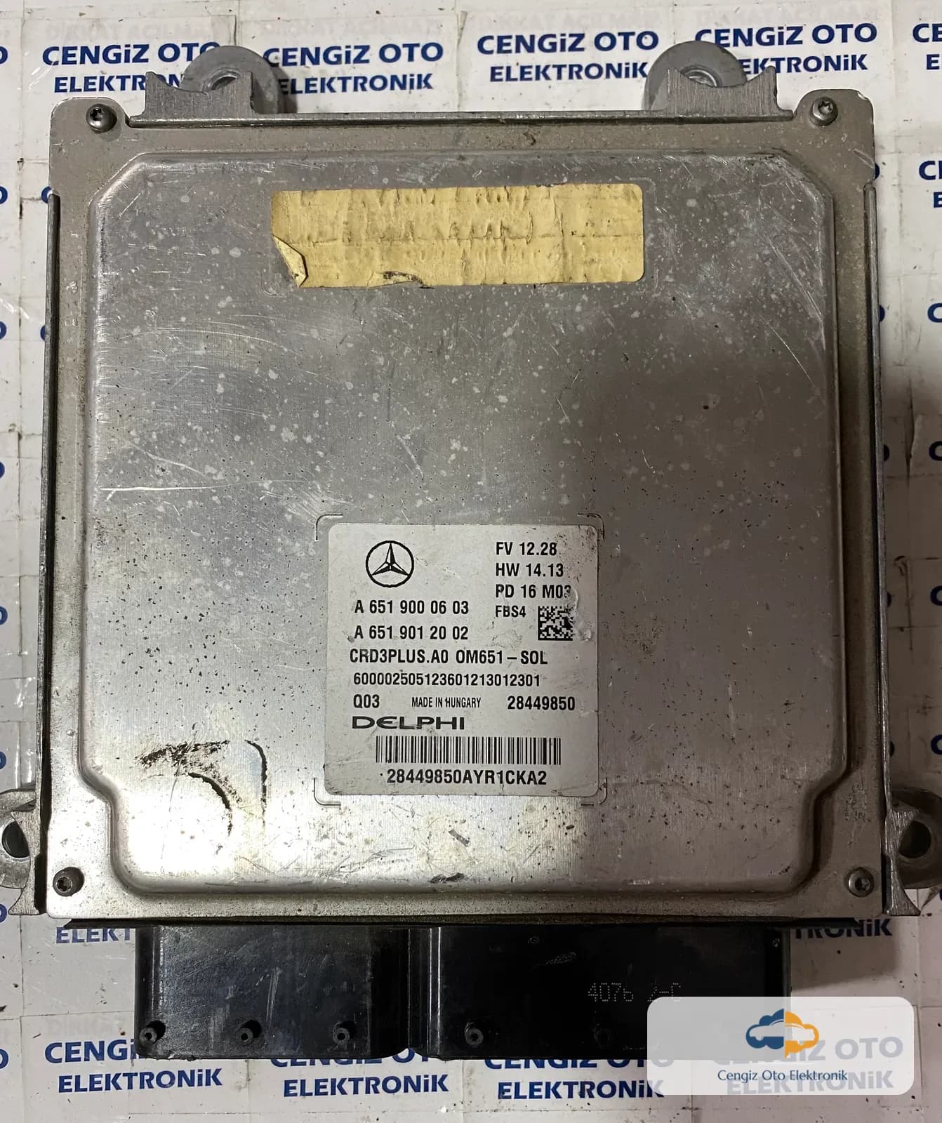 Mercedes Motor Beyini - A 651 900 06 03 - A6519000603