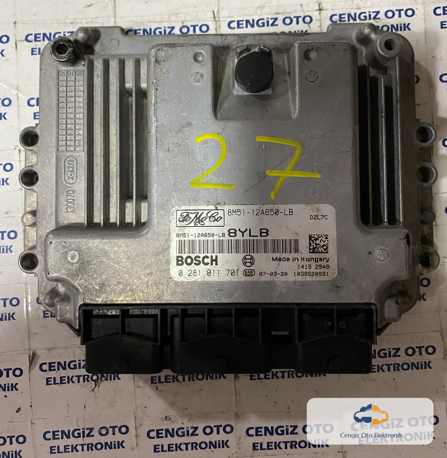 Ford Focus 1.6 Motor Beyini - 0281011701 - 0 281 011 701