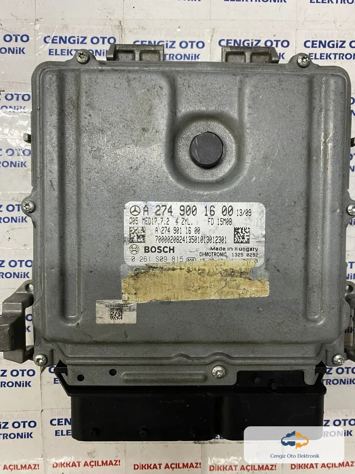 Mercedes Motor Beyini - 0261S09815 - 0 261 S09 815 - A 274 900 16 00 - A2749001600