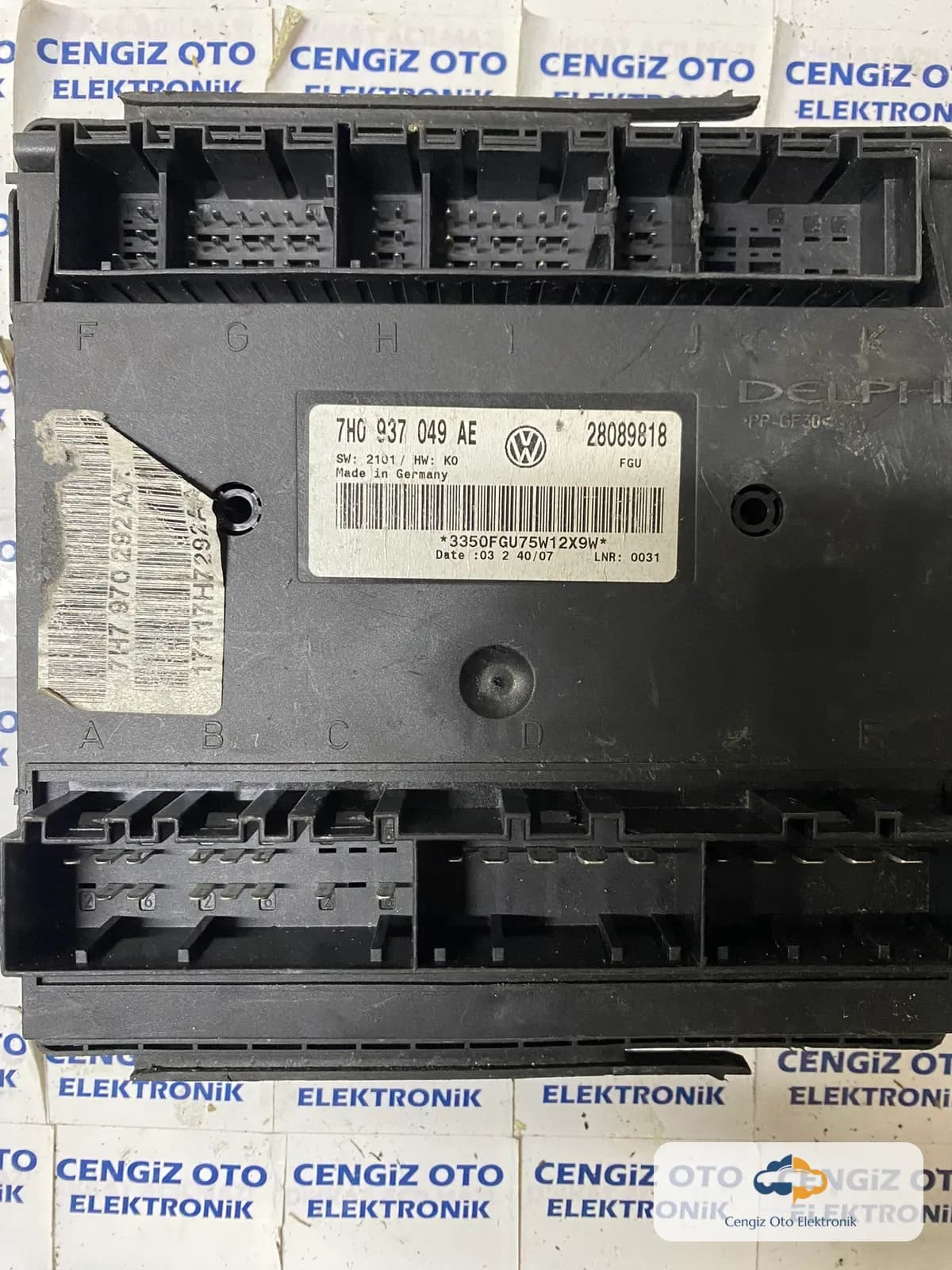 Volkswagen Transpoter Elektronik Kontrol Ünitesi - 7H0937049AE - 7H0 937 049 AE