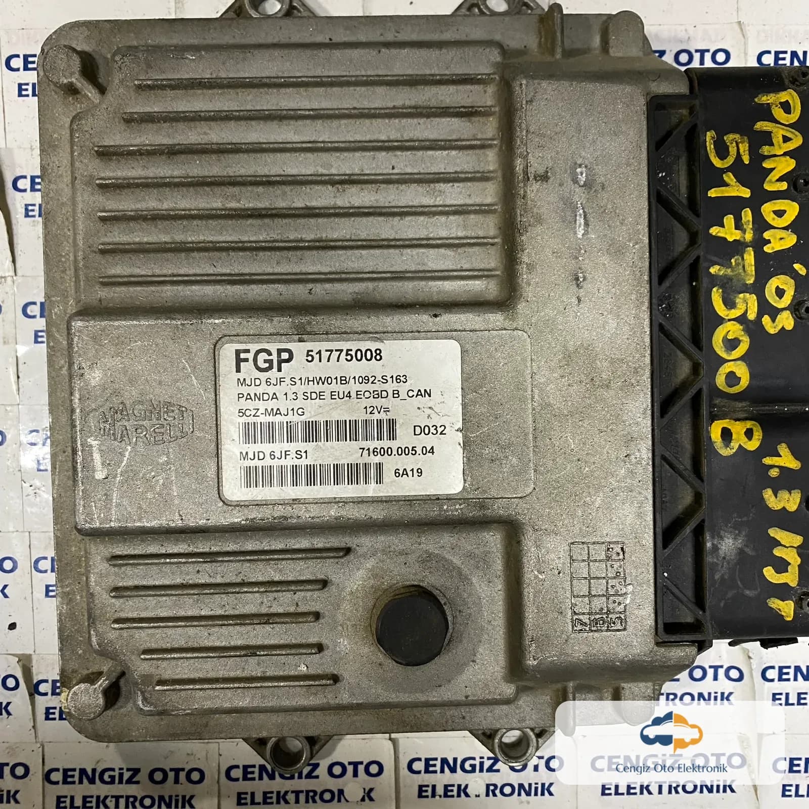 Fiat Panda Motor Beyini - 51775008