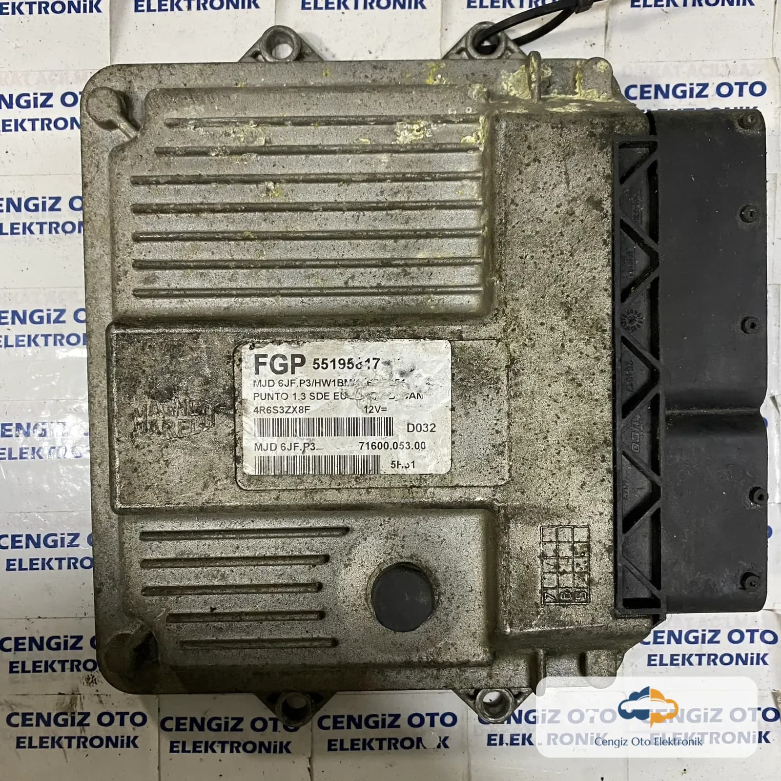 Fiat Punto 1.3 Motor Beyini - 55195817