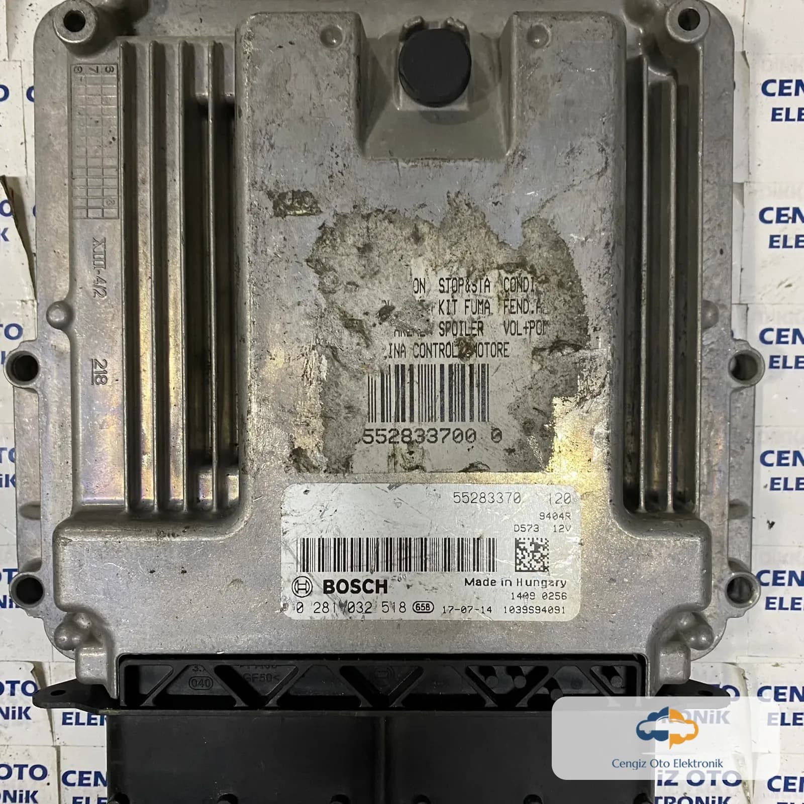 Fiat Alfa Romeo Motor Beyini - 0281032518 - 0 281 032 518