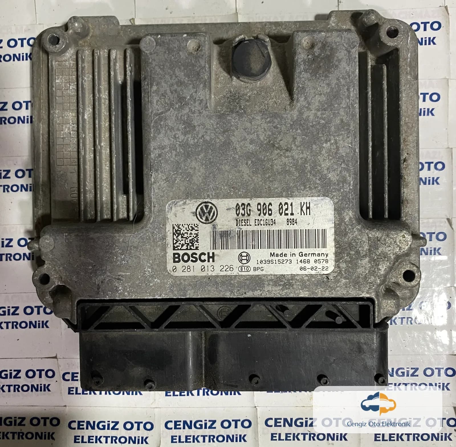 Volkswagen Golf Jetta Motor Beyini - 0281013226 - 0 281 013 226 - 03G906021KH - 03G 906 021 KH