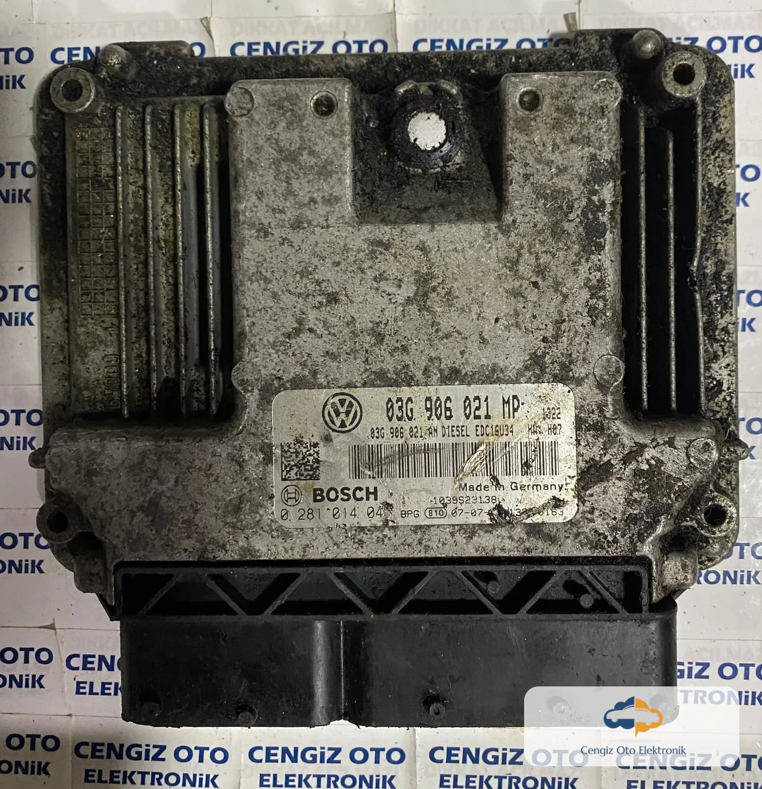 Volkswagen Touran Motor Beyini - 0281014041 - 0 281 014 041 - 03G906021MP - 03G 906 021 MP