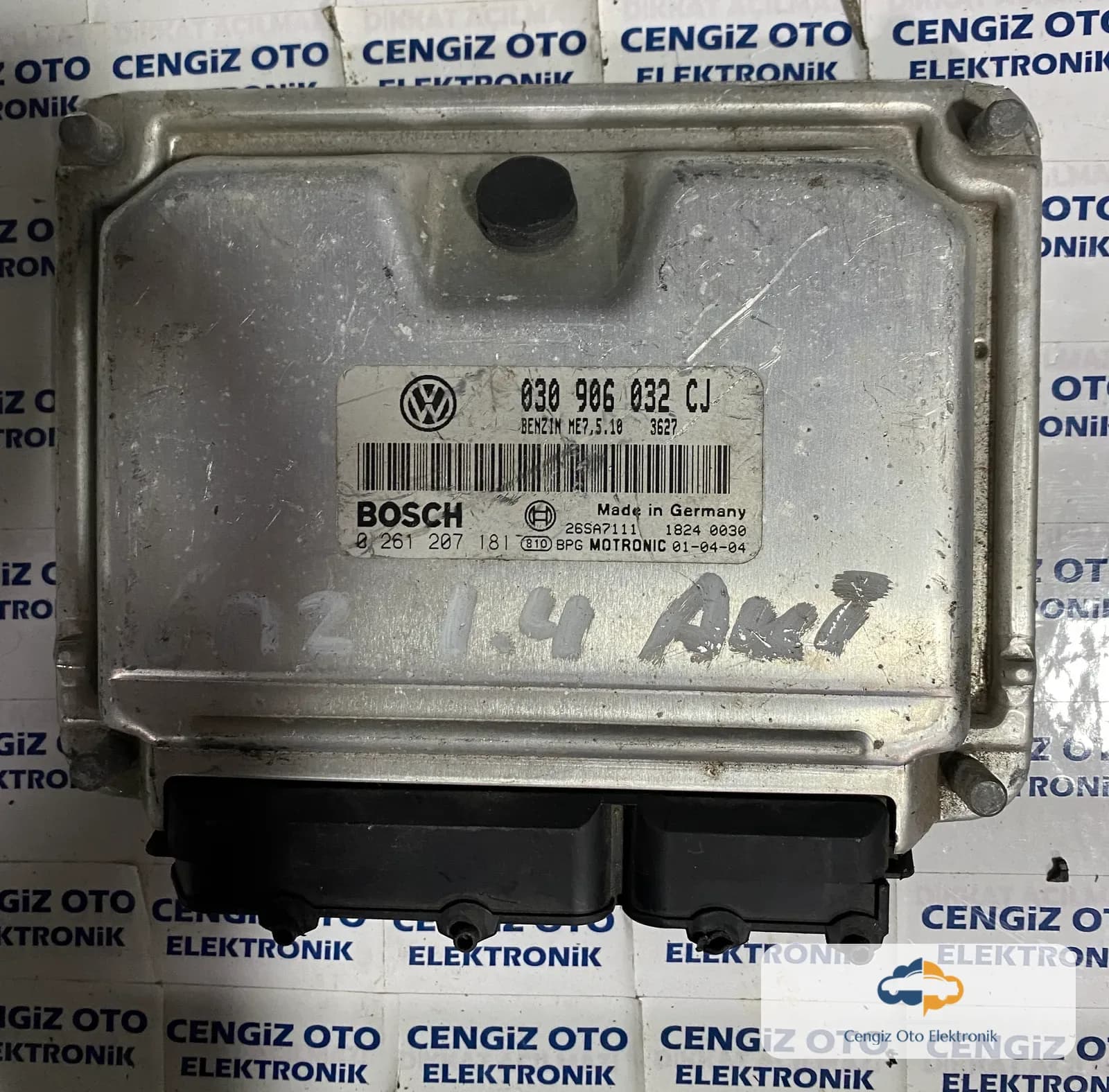 Volkswagen Motor Beyini - 0 261 207 181 - 0261207181 - 030906032CJ- 030 906 032 CJ