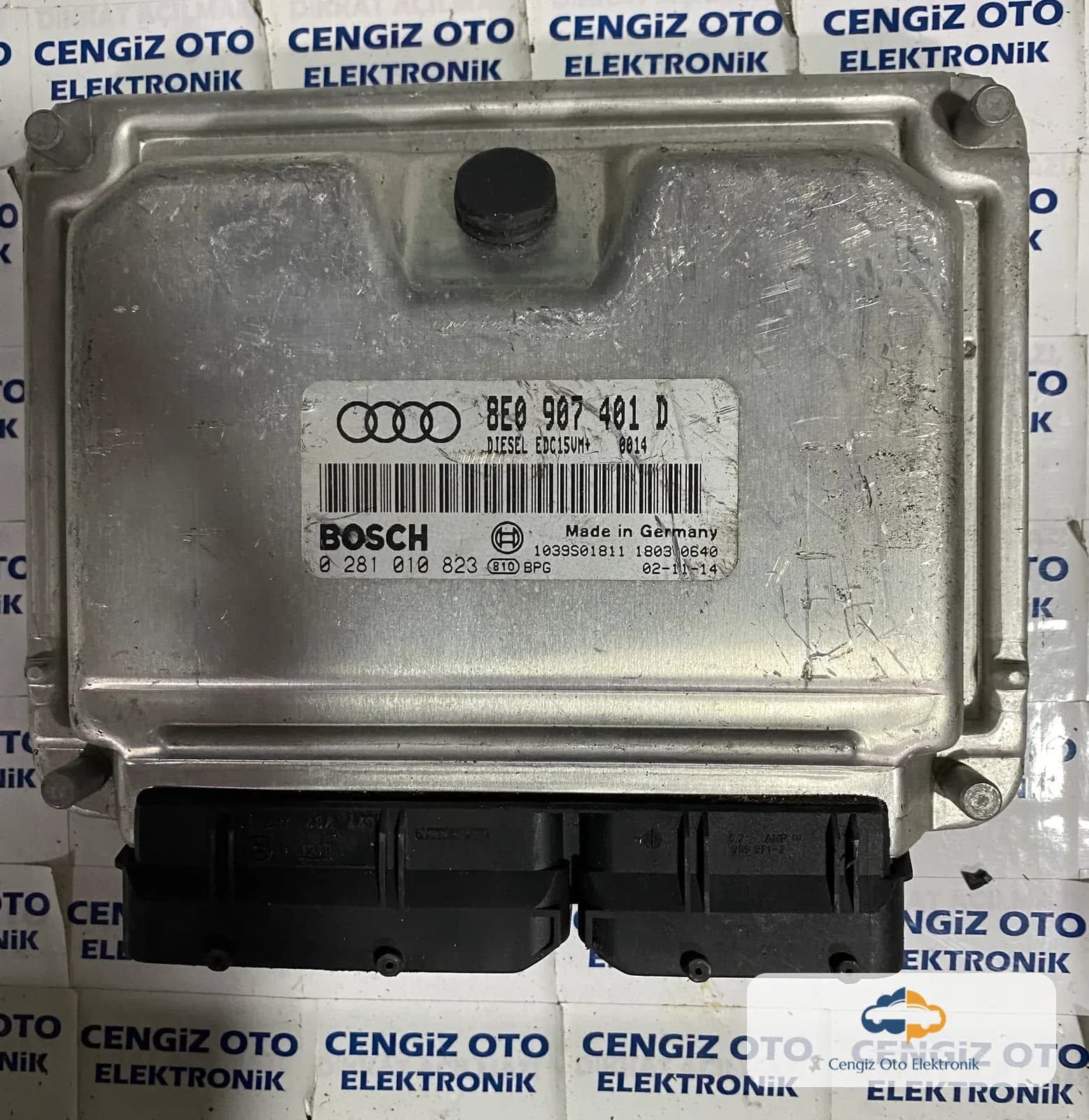 Audi A4 Motor Beyini - 0 281 010 823 - 0281010823 - 8E0 907 401 D - 8E0907401D