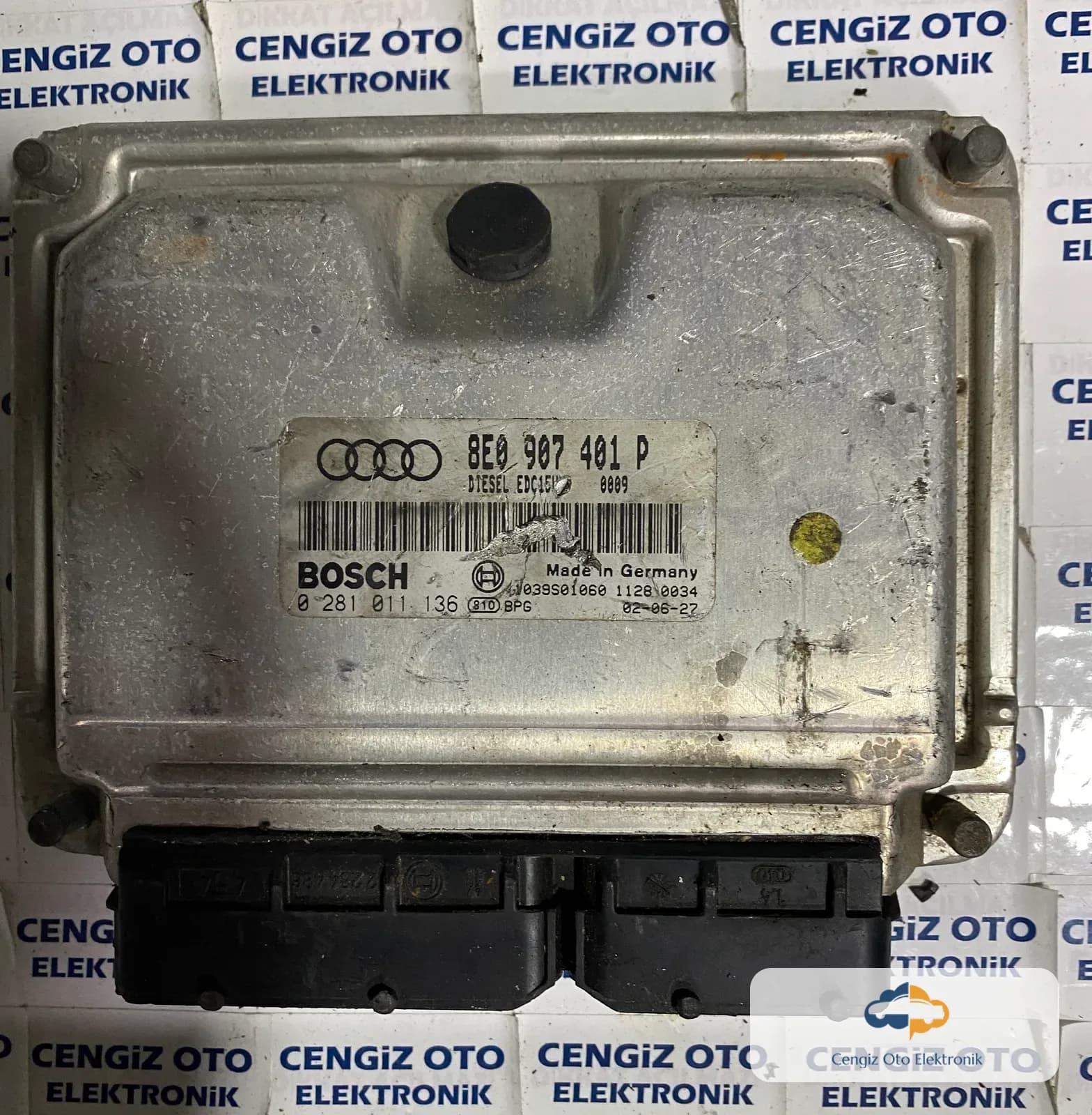 Audi A6 Motor Beyini - 0281011136 - 0 281 011 136 - 8E0907401P - 8E0 907 401 P