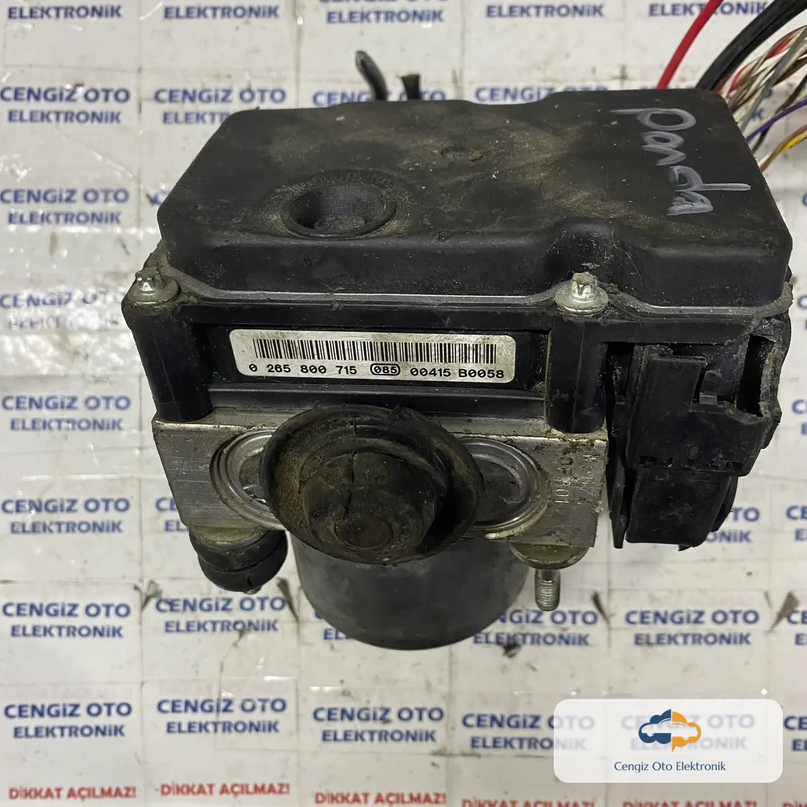 Fiat Panda ABS Beyini - 0265800715 - 0 265 800 715