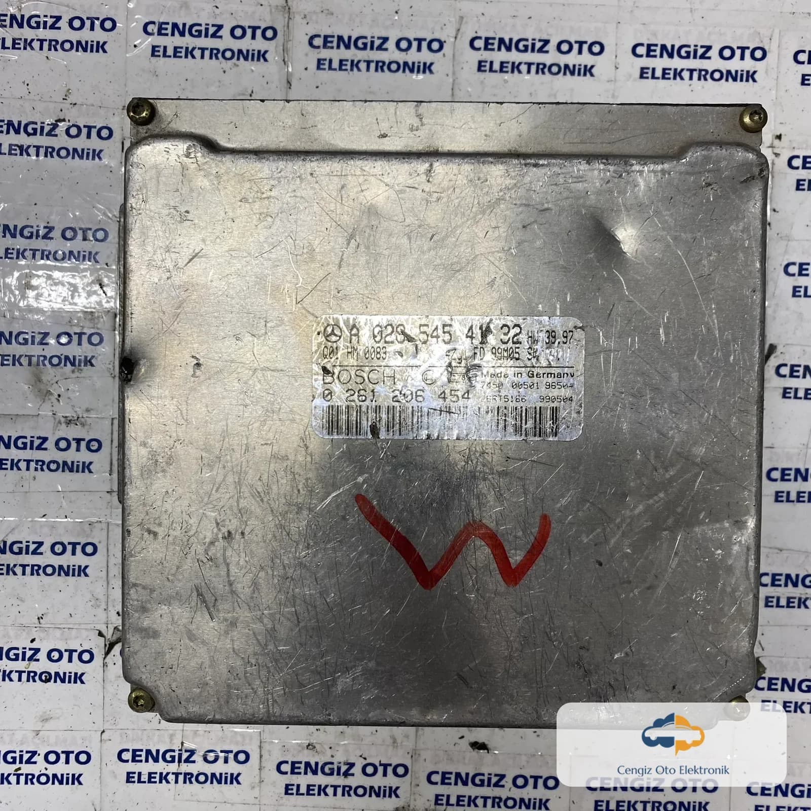 Mercedes Motor Beyini - A0295454132 - A 029 545 41 32 - 0261206454 - 0 261 206 454