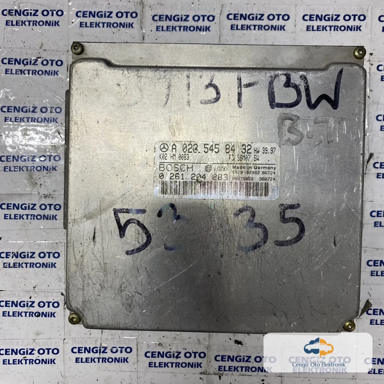 Mercedes Motor Beyini - A0235458432 - A 023 545 84 32 - 0 261 204 883 - 0261206883
